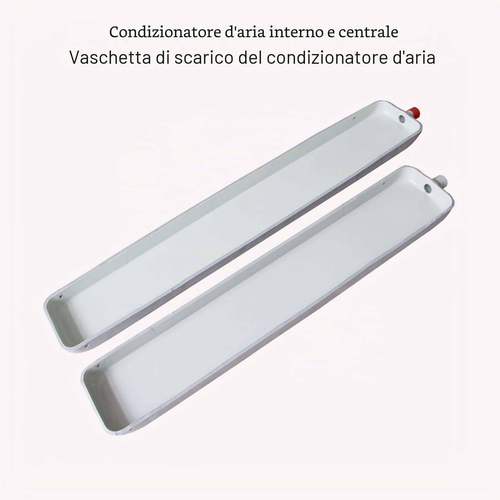 Vaschetta Raccogli Condensa Climatizzatore Interno Con Isolamento Termico Nella Parte Inferiore, per Condizionatori Interni e Condizionatori Centralizzati(70 * 12cm)