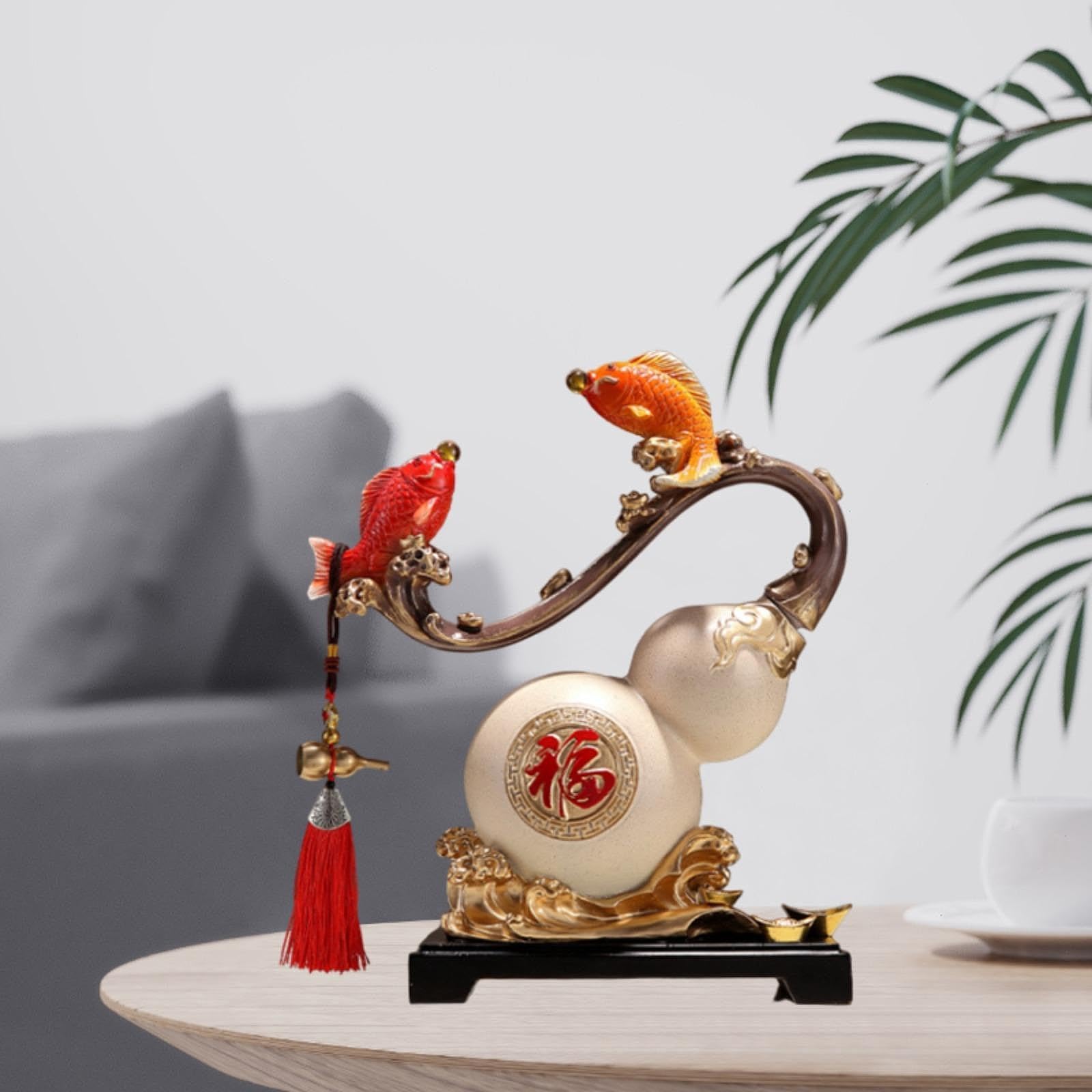 幸運を呼ぶ置き物セット