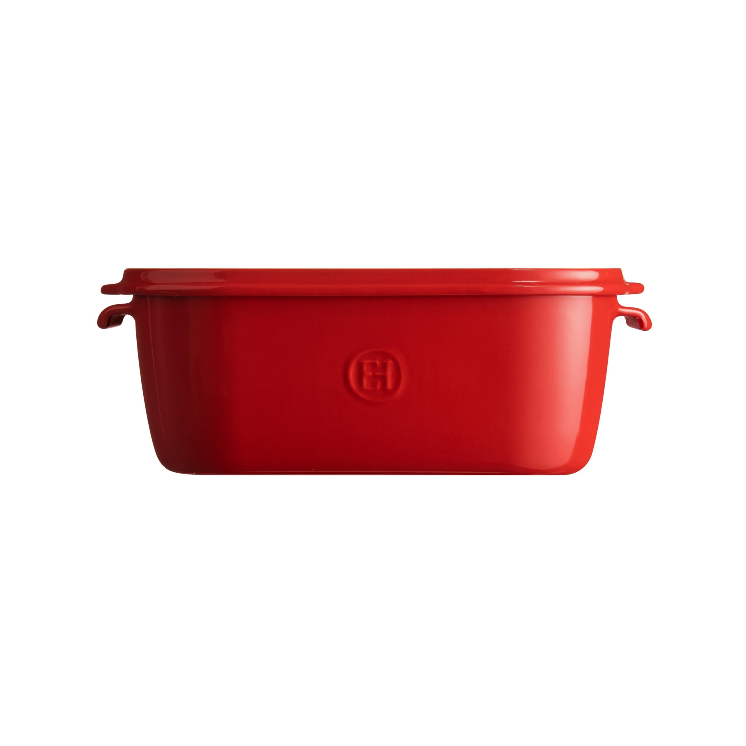 Emile Henry Cheese Box – Boîte à Fromage avec Couvercle – Céramique Haute Résistance – Conservation Optimale au Réfrigérateur – Coloris Grand Cru – Fabriqué en France