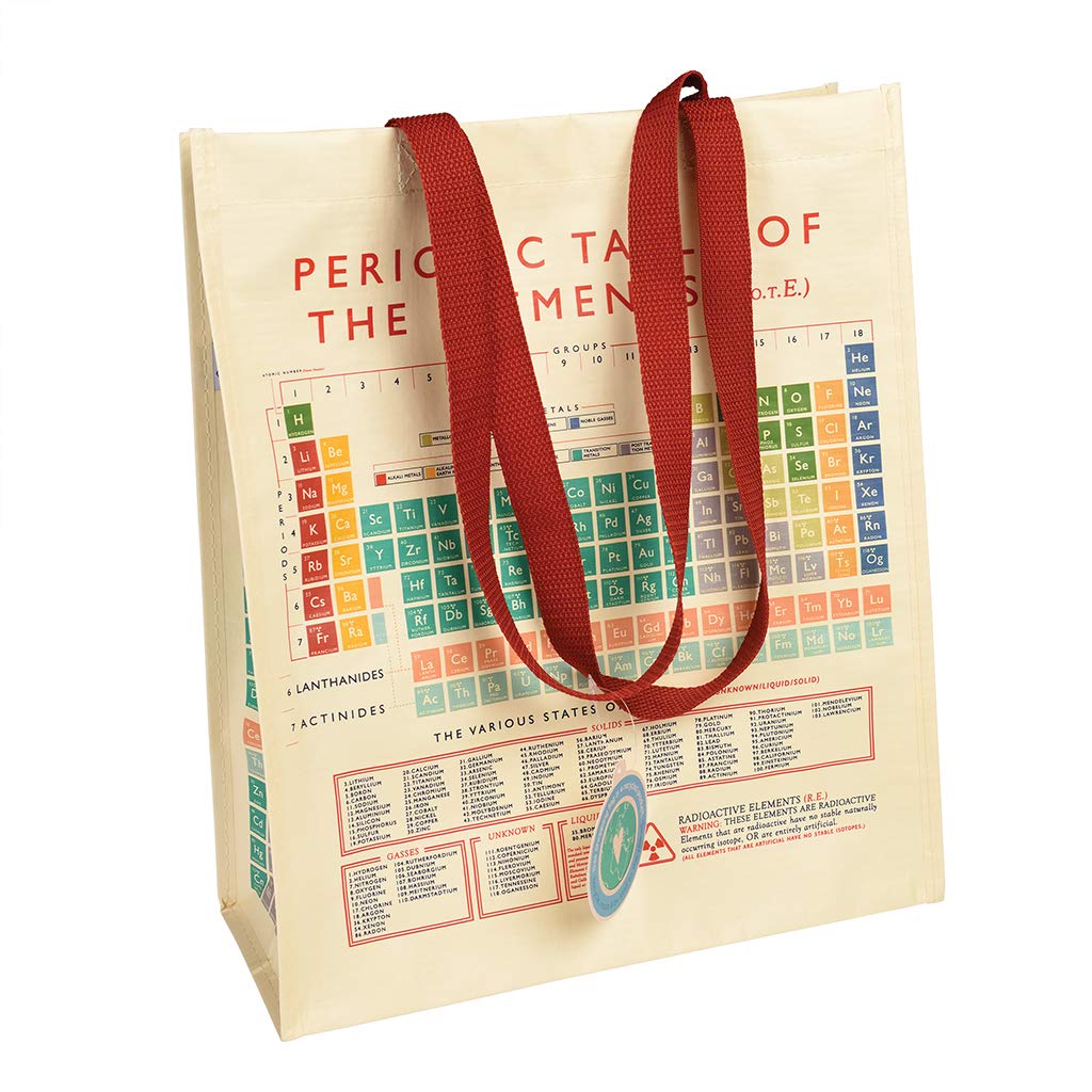 Rex London Reusable Eco-friendly Shopping Bag - Periodic Table — image 1