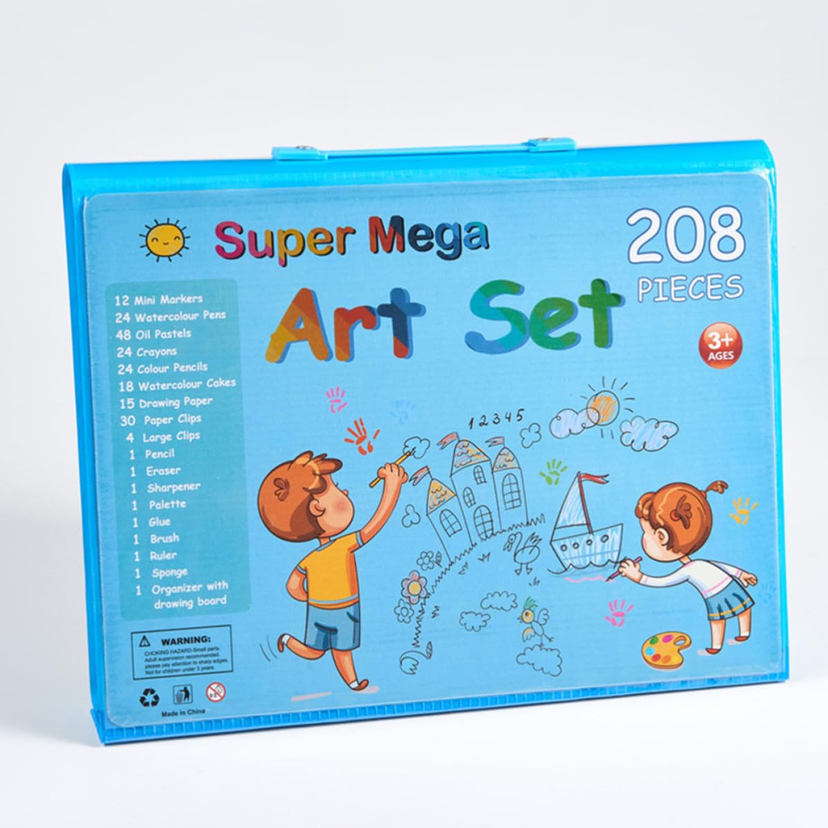 Mipcase 208 Pezzi Set di Penne Gel Colorate per Disegno, Punta Fine | Plastico, Inchiostro Premium, Scrittura Fluida, per Card Artigianali e Journal, per Adulti