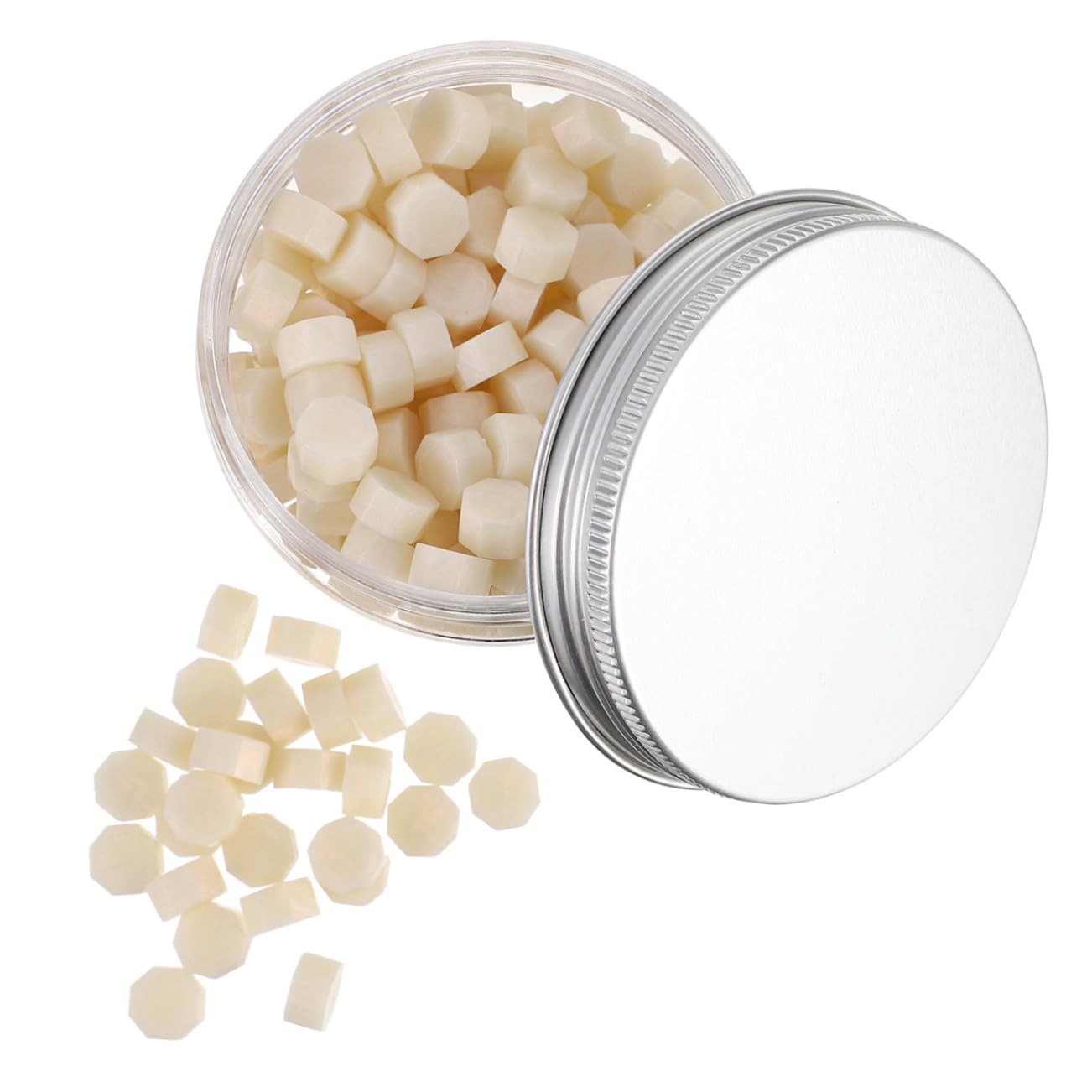 Perles de cachet cire octogonales pour sceau de lettre et projets créatifs vintage SEWACC