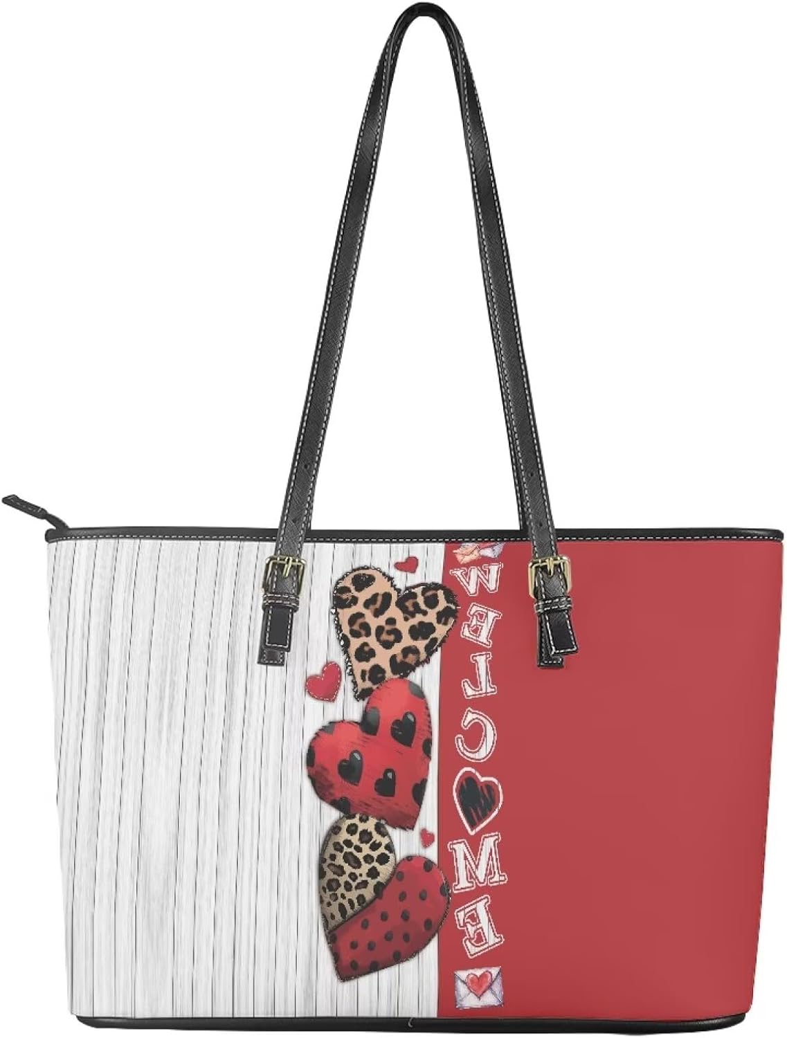 Eritanae Tote Bag for Women Large Capacity Shoulder Handbag Purse Water Resistant Daily Use