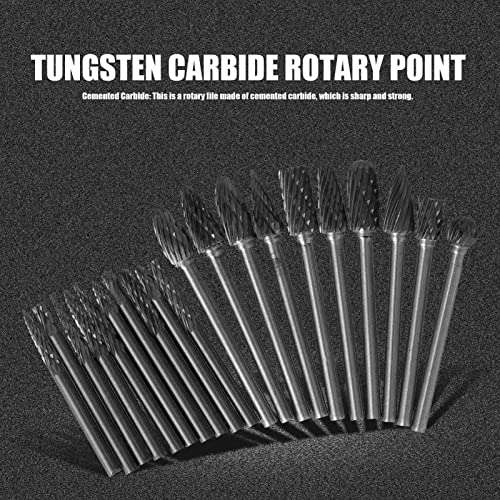 Set de 20 Puntas Rotatorias de Carburo de Tungsteno miniatura 2