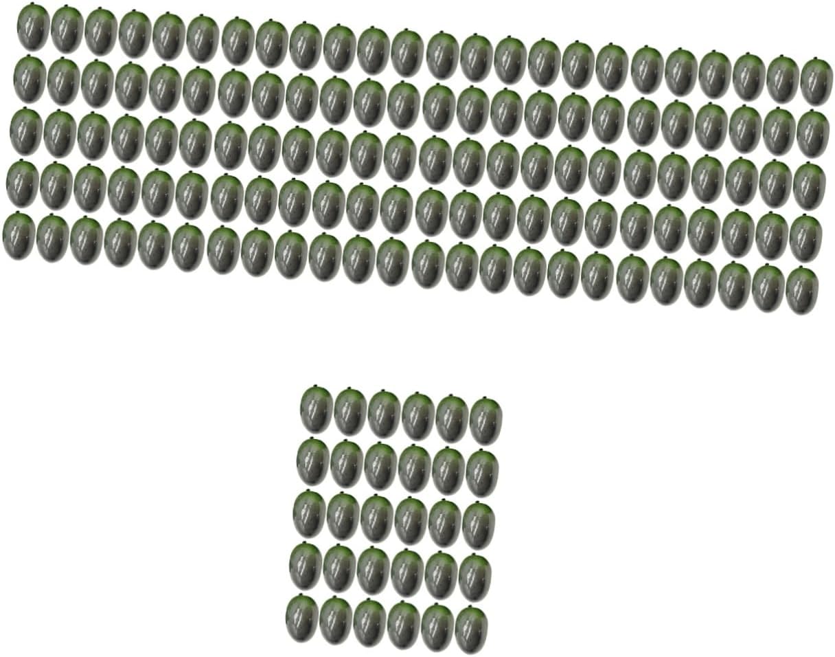 Ciieeo 150pcs Realistic Fake Olive Ornaments Lifelike Olive Simulation Fruits for Home Decor Kitchen Fall Party Decorations and Photography Props