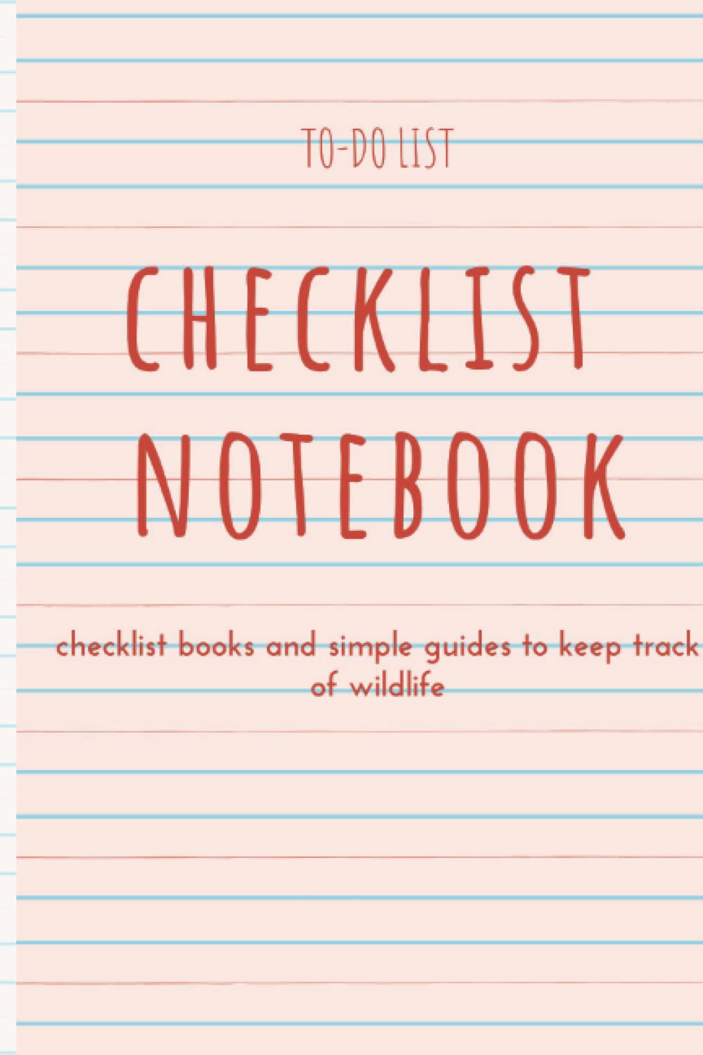 Checklist notepad: checklist manifesto book