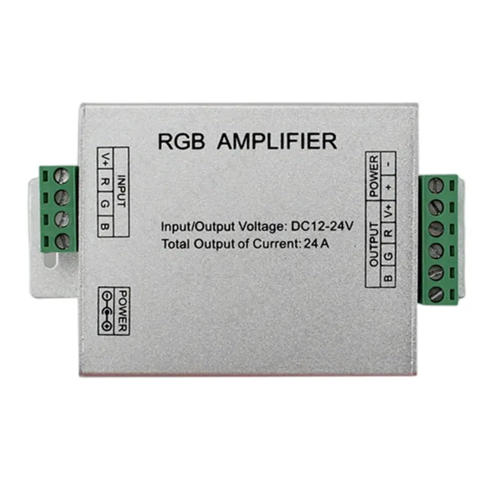 Kontroler wzmacniacza LED 1CH/3CH/4CH/5CH 12A/24A/30A/50A Nadaje się do monochromatycznego zasilacza taśmy świetlnej/RGB/RGBW/RGBWW RGB+CCT (Rgbcw 30a)
