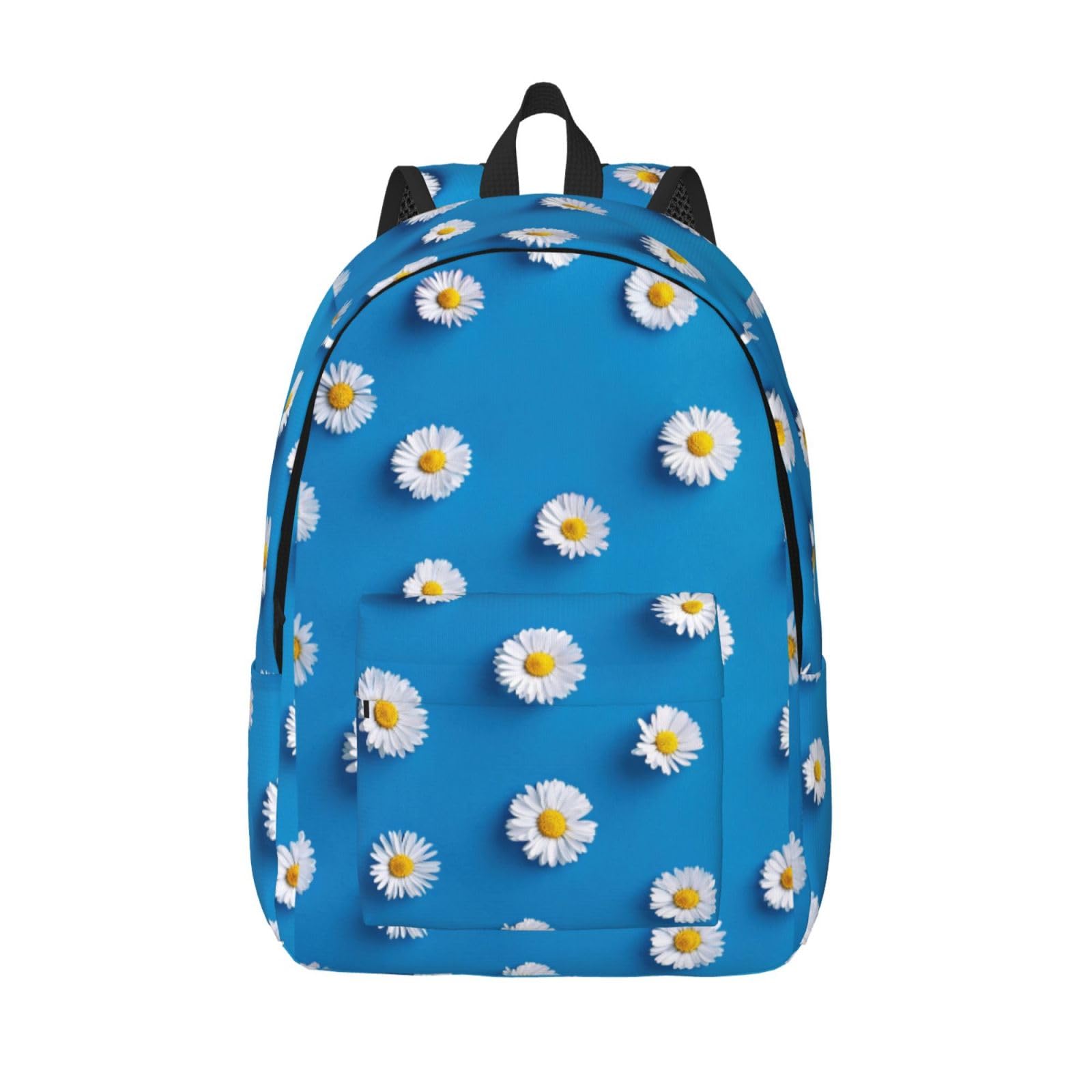 Sac à dos en toile WURTON à fleurs : de votre bureau aux sentiers de randonnée champêtre - 8
