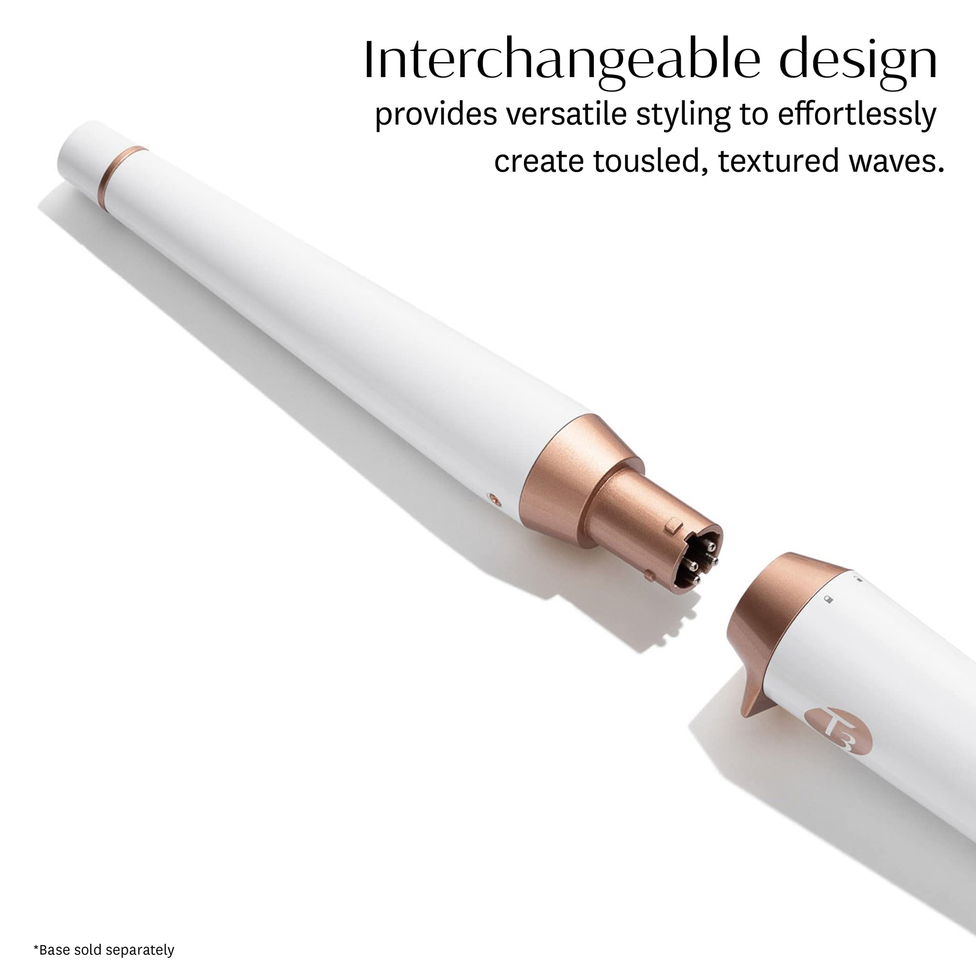T3 Fer à friser interchangeable et cylindres de Coiffage