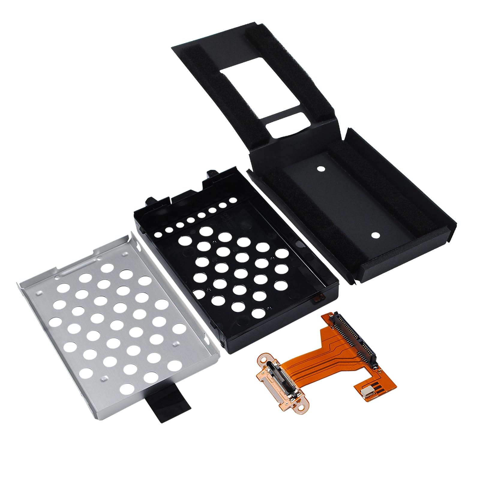Caddy pour disque dur SATA 2,5" pour Panasonic ToughBook CF-19 Noir