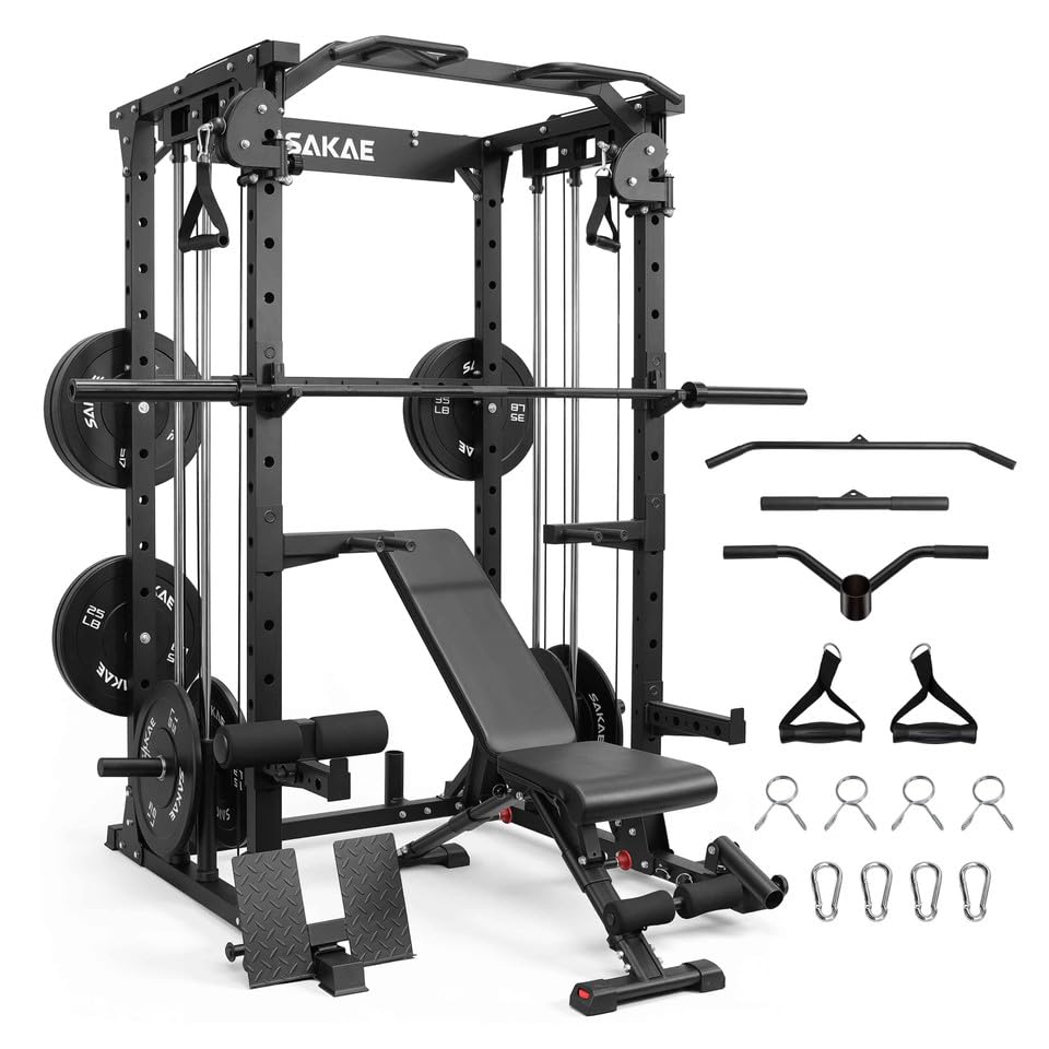 SAKAE Power Rack With Cable Crossover