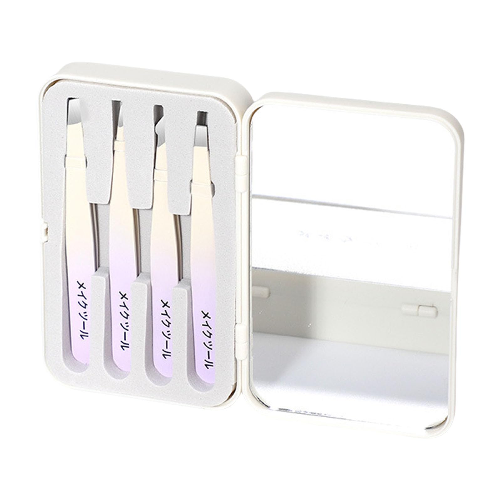 Tweezers Set Professional Stainless Steel Tweezer for Eyebrow, Precisions for Facials Hair, Splinters Ingrown Hair Removal Stainless Steel Tweezers for Women Facials