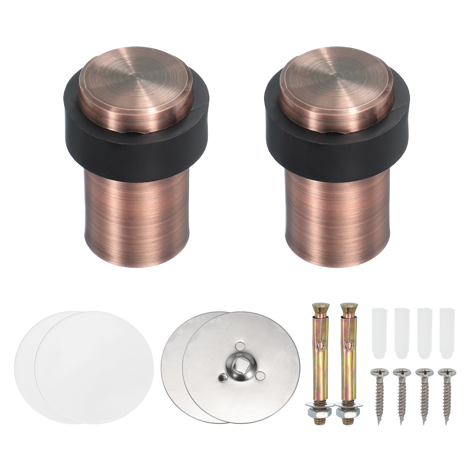 Butée de porte en acier inoxydable de 60 mm finition métal doré