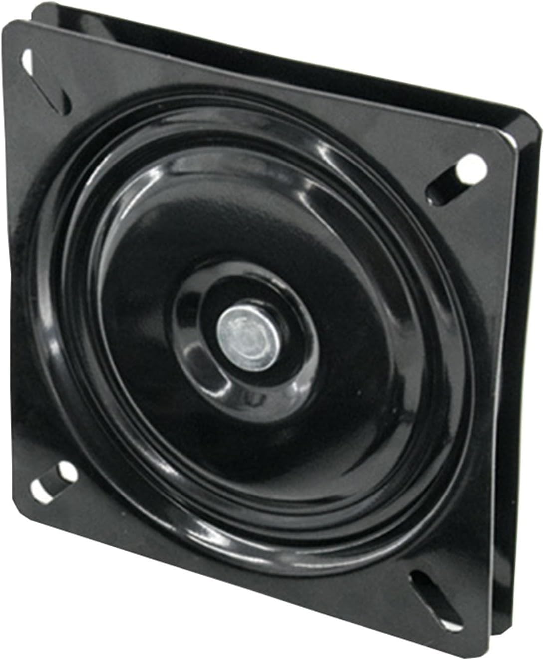 Silent Full Ball Bearing Turntable Base, 8-inch and 10-inch Black Painted Rust-Proof, 360-degree Universal Rotation(200 * 200 * 1.5mm)