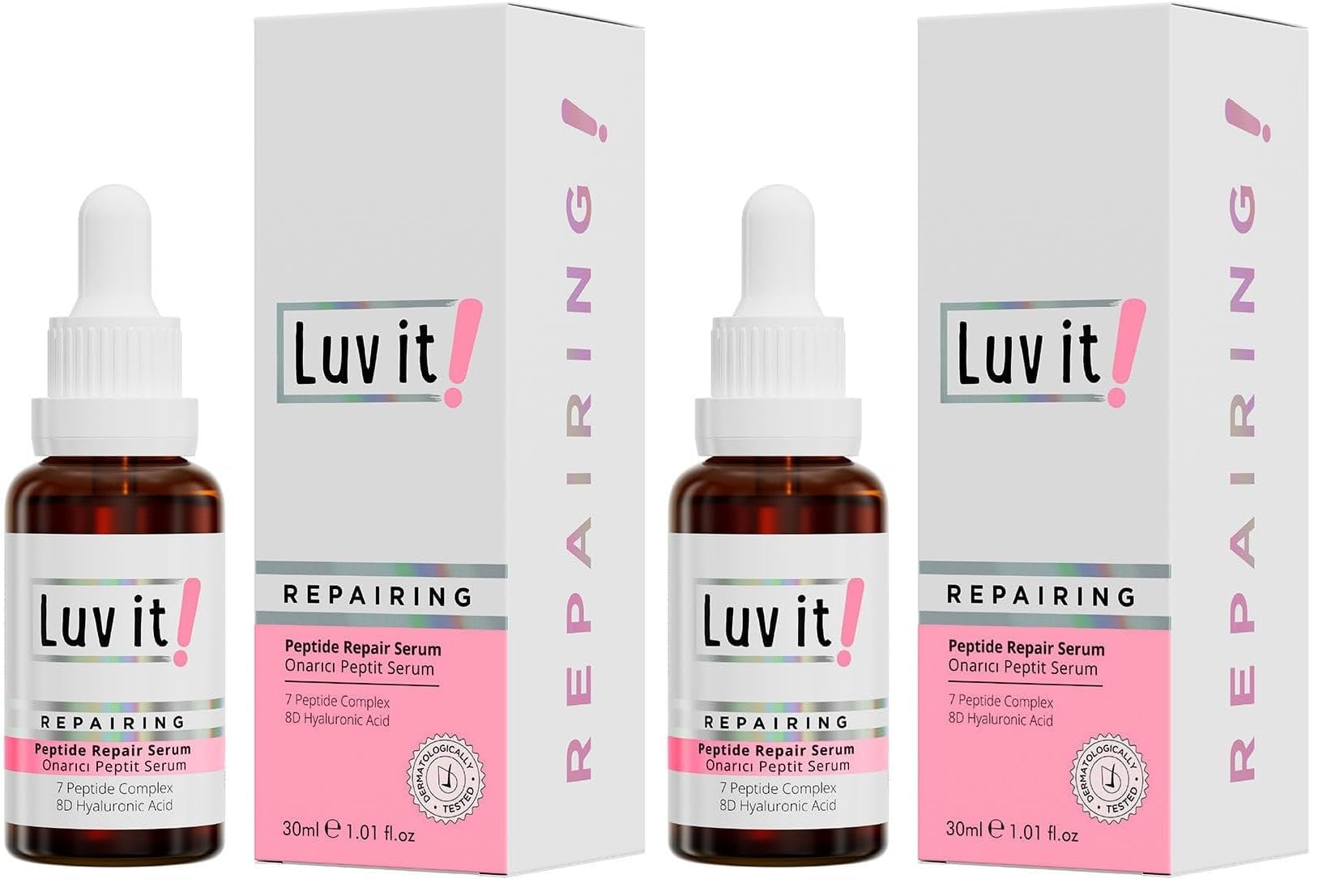 Luv it! Onarıcı Peptit Serum (2 paketi)