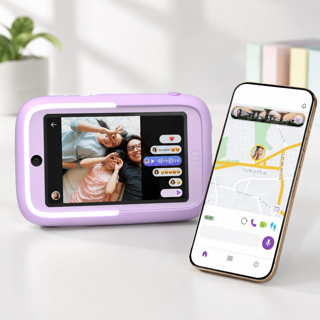 myFirst Cámara 50 - Cámara editora de IA para niños, Fotos de 20 MP, Video 1080P, Lente Frontal y Selfie. Conexión WiFi, Bluetooth, Escucha música. A Partir de 5 años. Conexión con myFirst Circle.