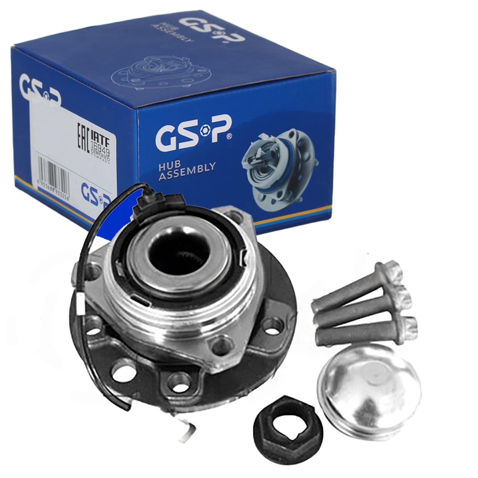 GSP Moyeu de roue avec roulement essieu avant 9333070K
