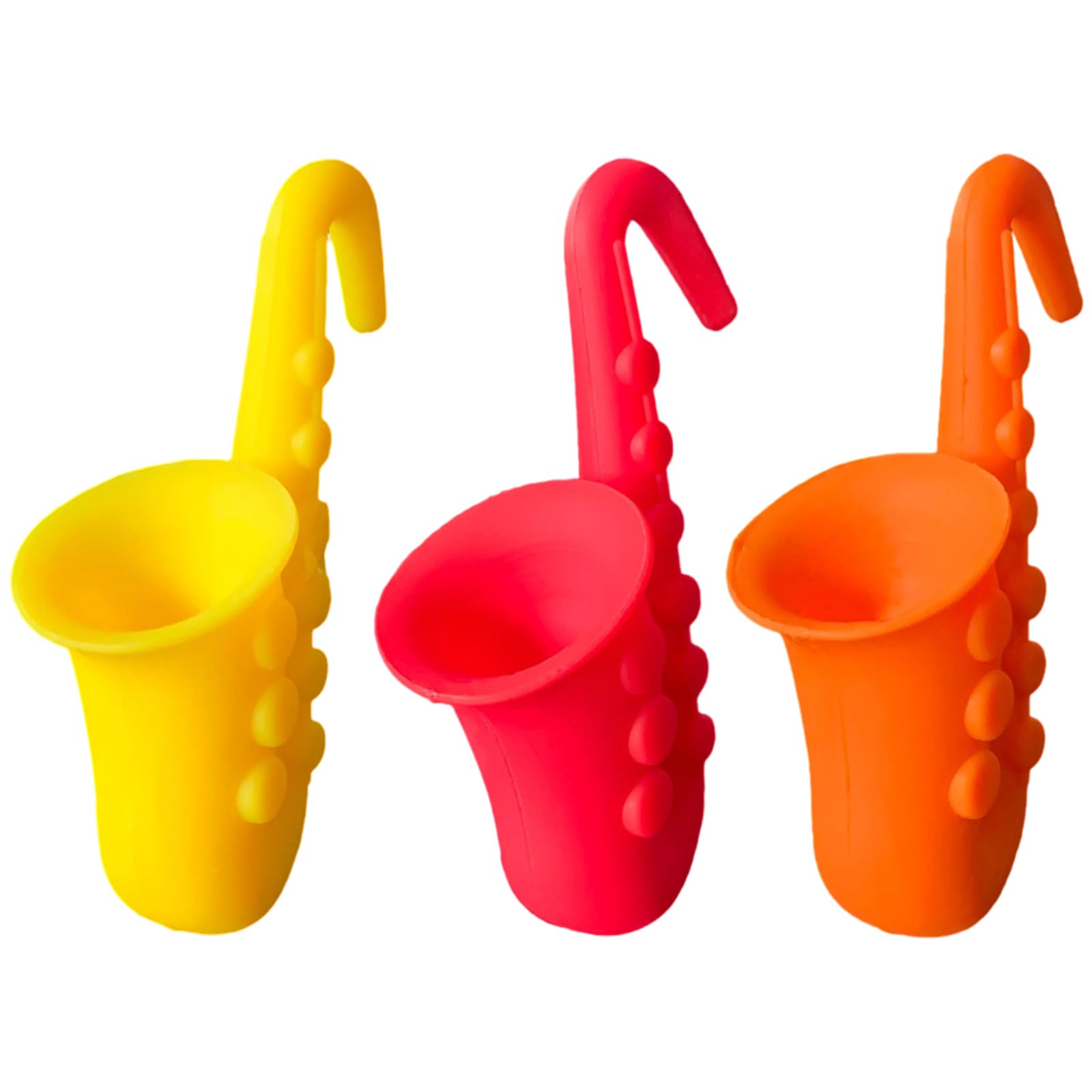 Silicones Pots Lid Lifter Anti Spill Cooking Tool for Various Cookware Size with Ergonomic Saxophone Shape Saxophone Shape Pots Lid Overflows Stopper