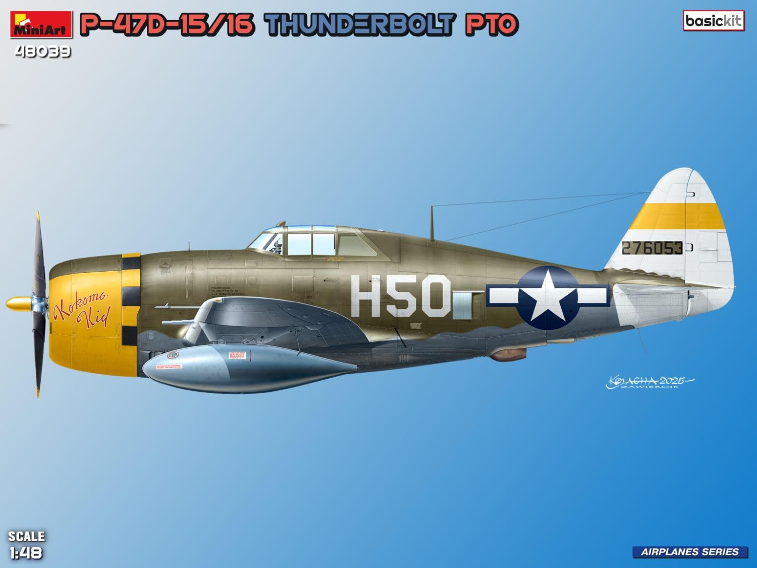 Amazon | ミニアート 1/48 P-47D-15/16 サンダーボルト 太平洋戦線