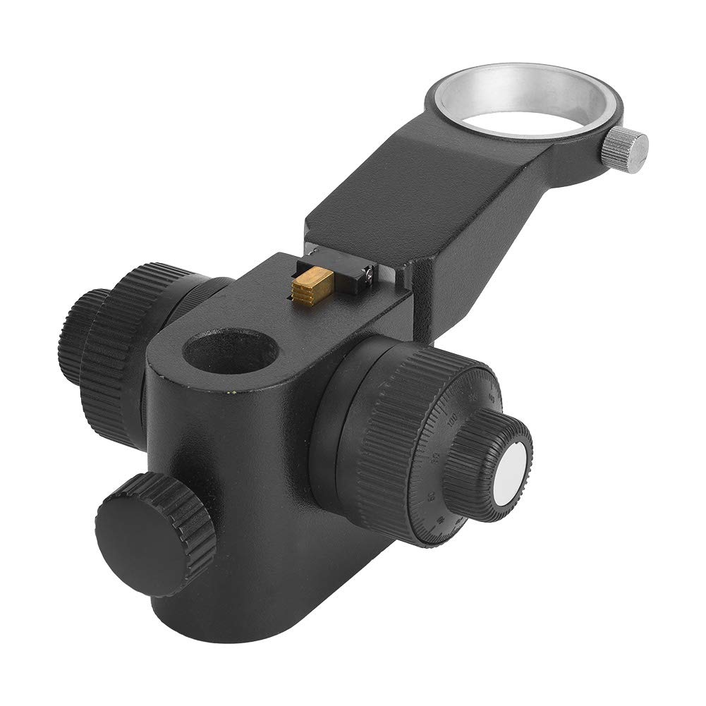 FLEXMAN Mikroskop Ständerhalter, Universell Verstellbare Mikroskop Ständerbasis aus Metall, Ständerhalterung mit Kugellager für Zoom Stereomikroskope