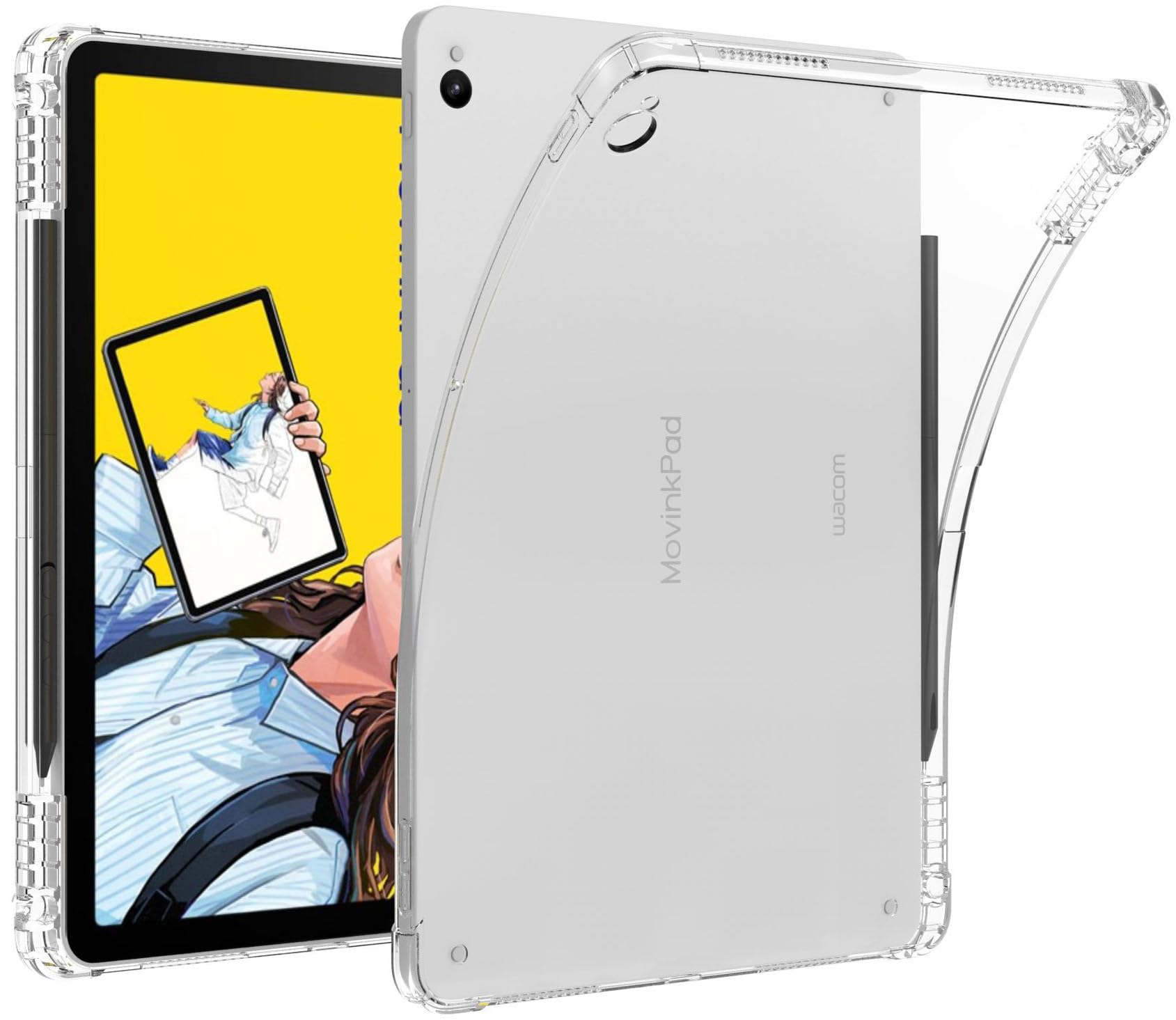Amazon.co.jp: For Wacom MovinkPad 11 ケース カバー【ZENGZOUZ】ペン