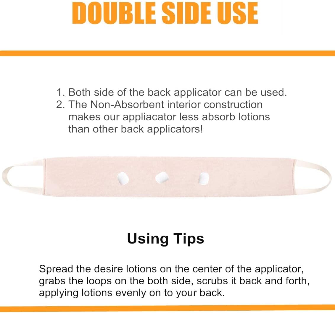 stusgo Fake Tan Back Applicator Back Tanner Applicator for Self Sunless Tanning, Lotion