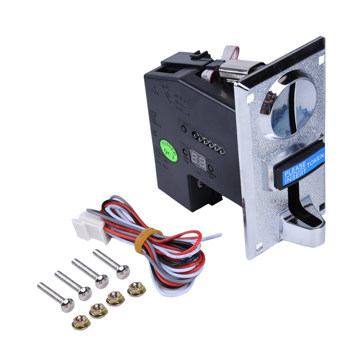12V Coin Acceptor, CPU Multi Coins Acceptor Selector, for Arcade Game Vending Machine