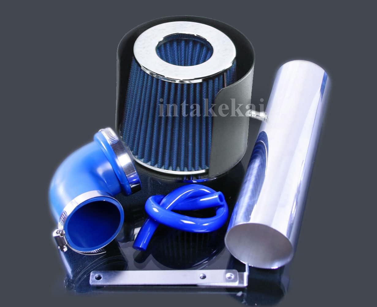 INTAKEKAI Performance Air Intake (Compatible with 1997-2004 Jeep Cherokee, Grand Cherokee, Laredo L6 4.0L MODELS) (BLUE)