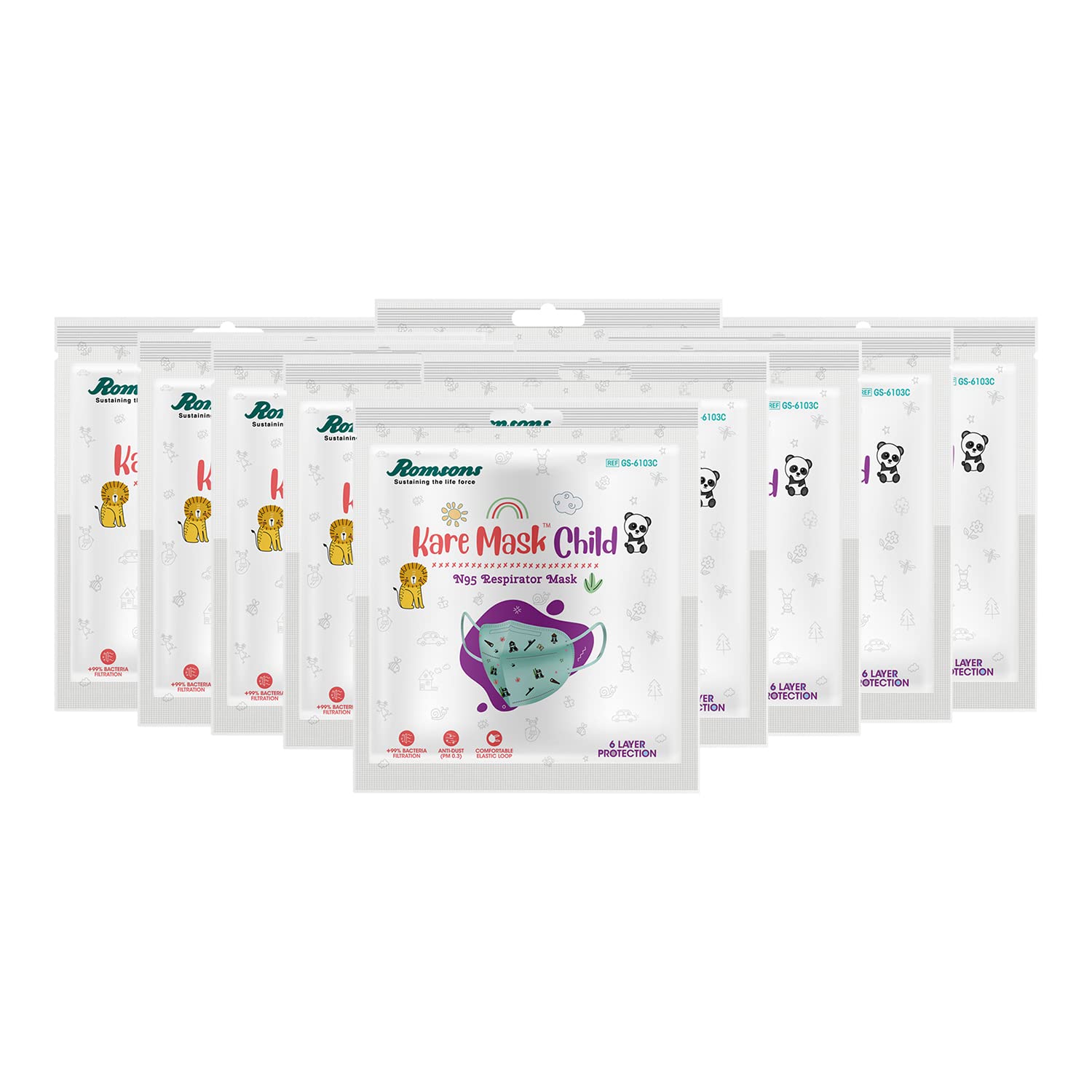 Romsons Kare Mask Child