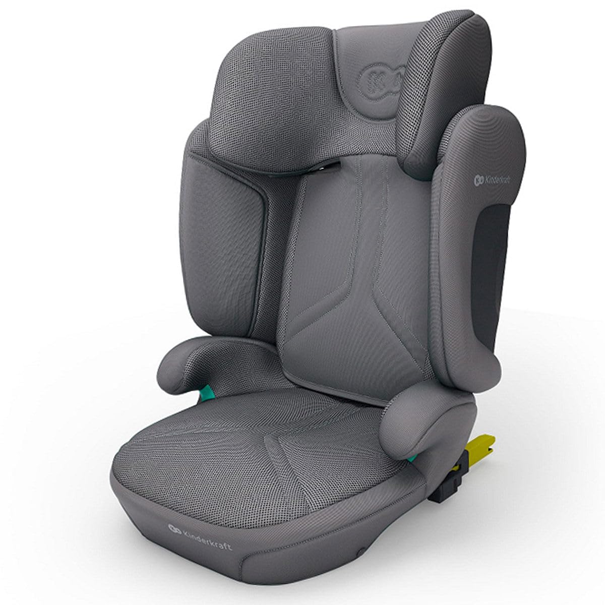 Kinderkraft XPAND 2 PRO i-Size fotelik dziecięcy 100-150 cm, z ISOFIX lub pasem samochodowym, regulacja wysokości i szerokości (DUO EXPAND), zagłówek H-GUARD+, ochrona przed uderzeniem bocznym SPS
