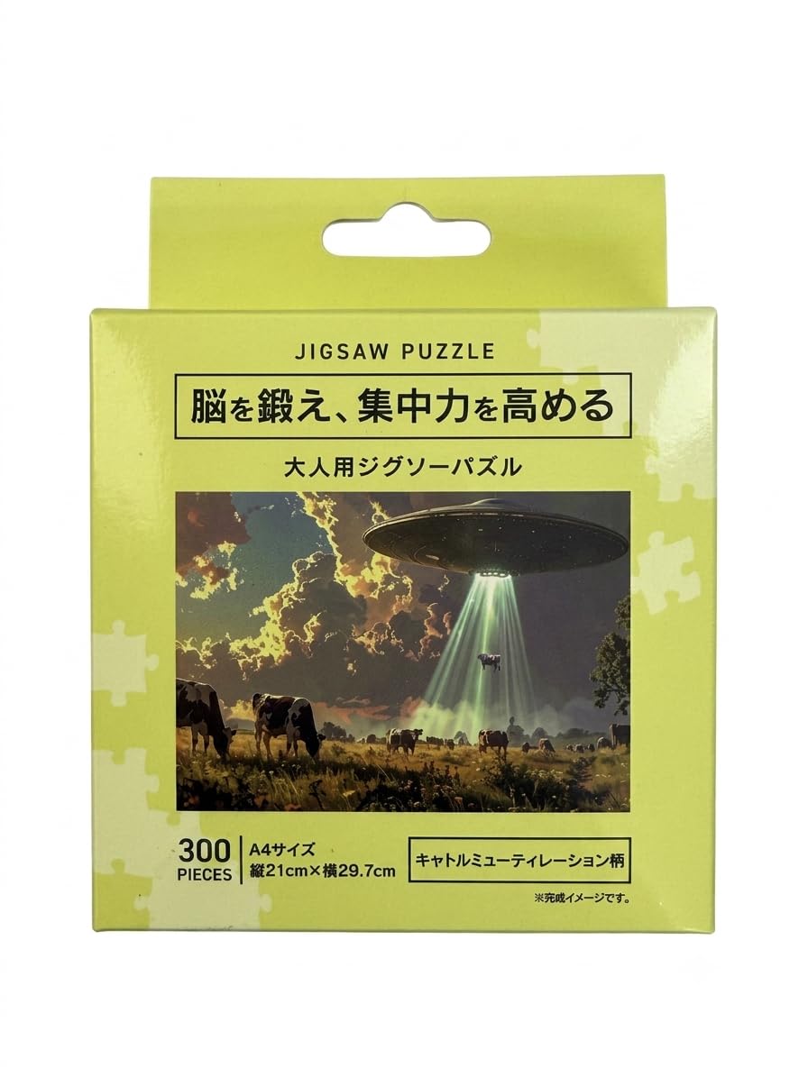 Amazon | 【300ピース】脳を鍛え集中力を高める『大人用ジグソーパズル