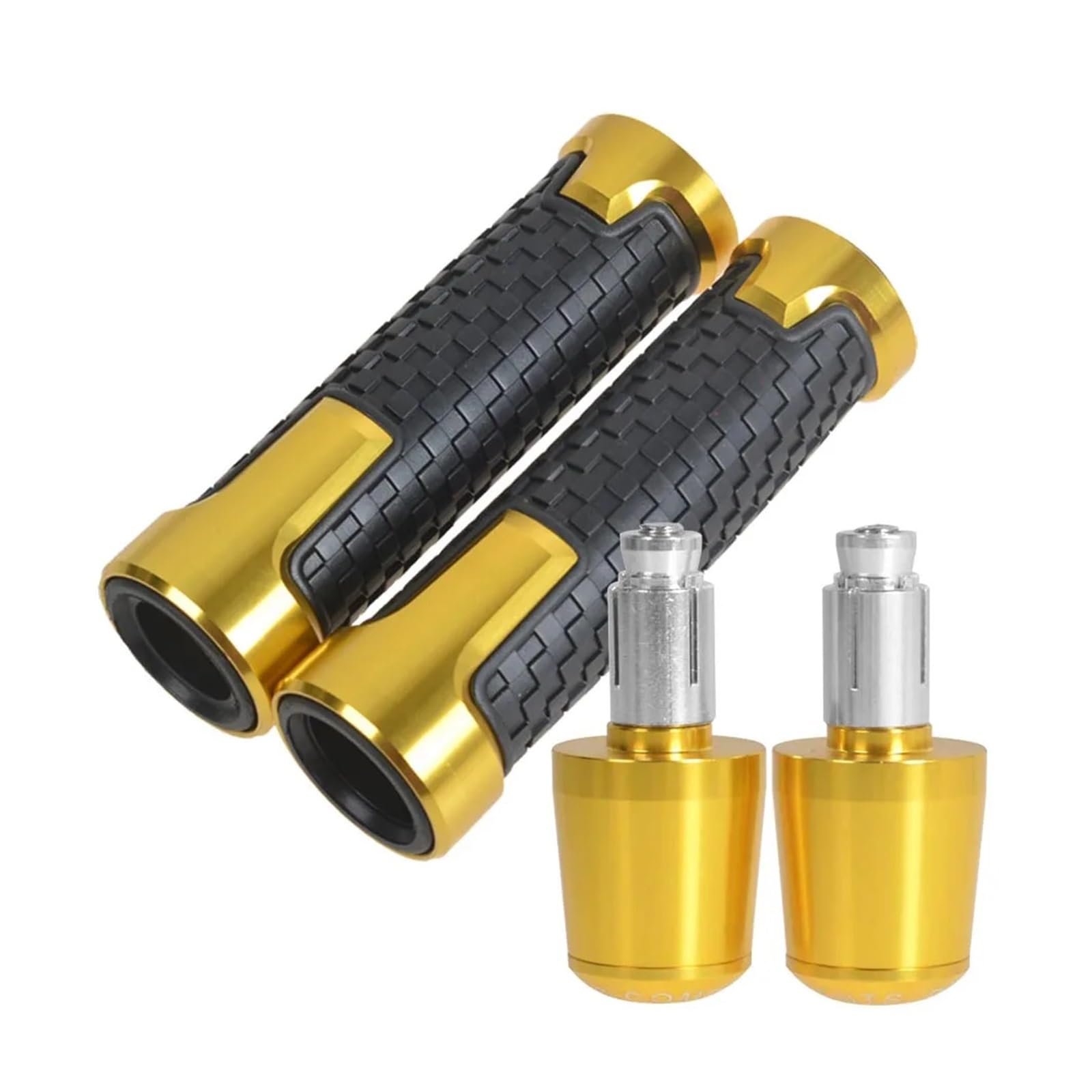 Manopole Manubrio Moto Impugnatura Per SU@&ZUKI GSR400 GSR750 GSR600 2006-2021 Moto Manubrio Grip Ends Plug(02)