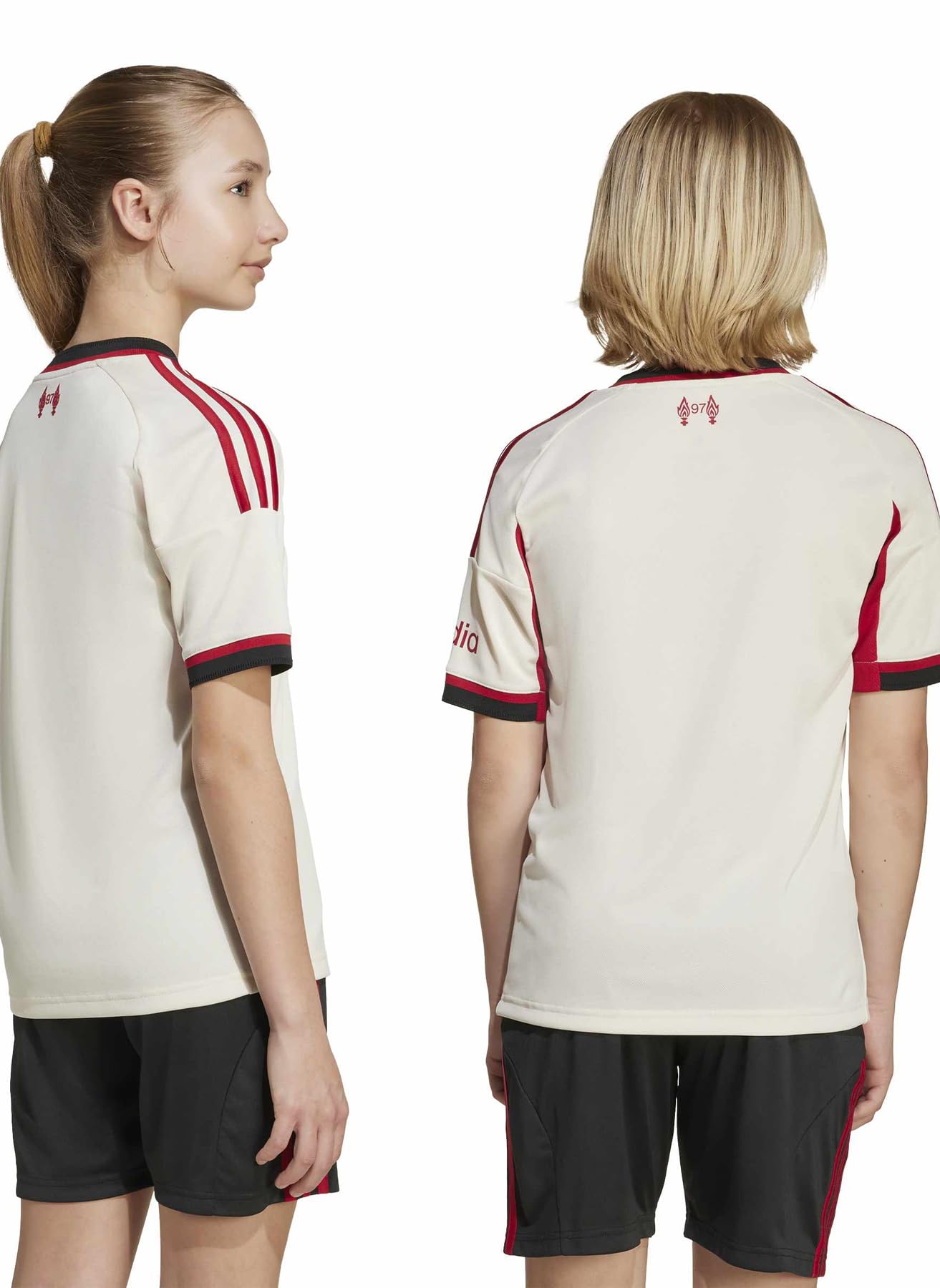 Adidas Maglietta unisex per bambini, vestibilità regolare