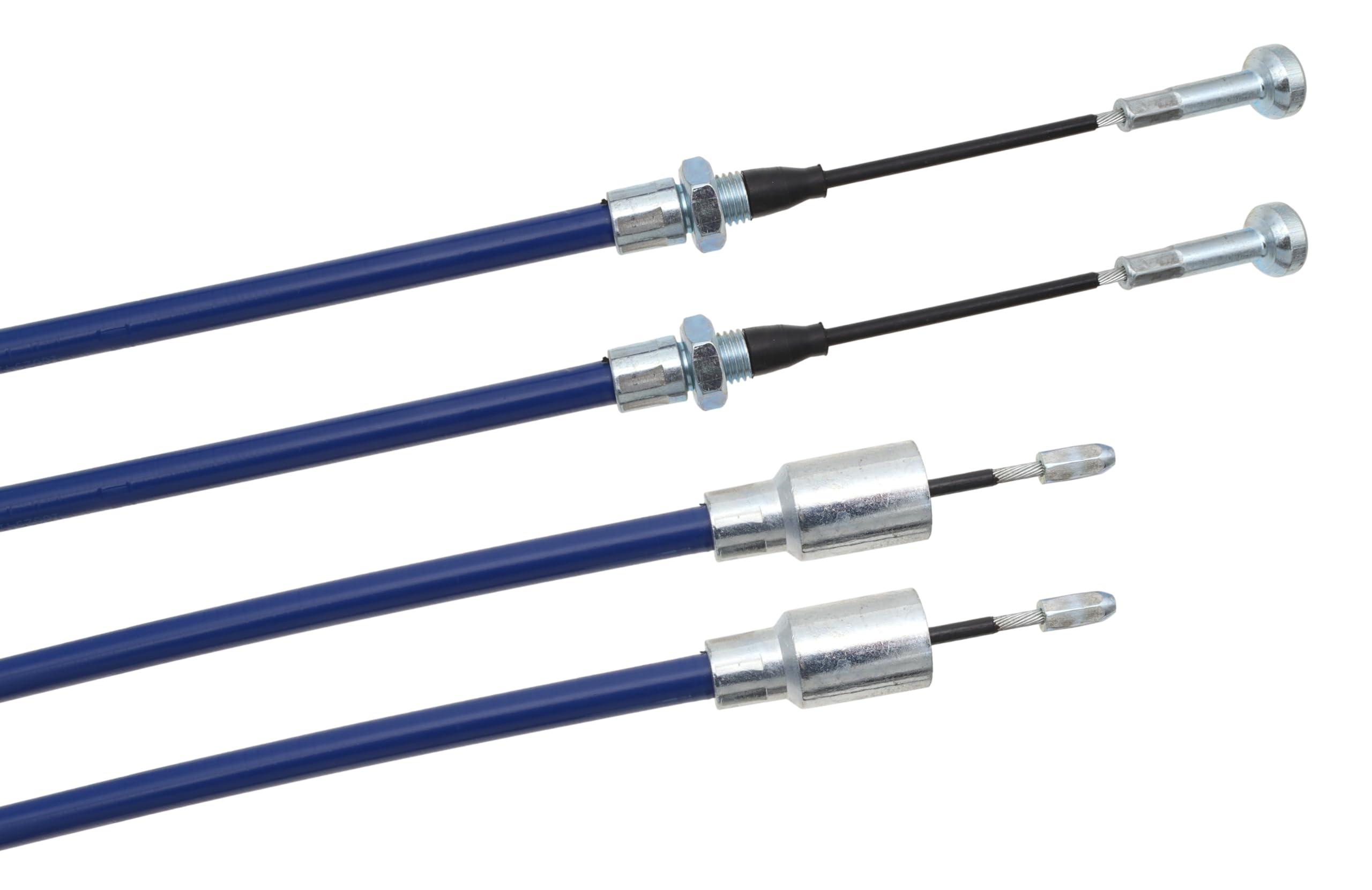 trailer parts4u Bremsseil für Knott Schnellmontage rostfrei Glocke Hüllenlänge Gesamtlänge wählbar für Knott Bremse Glocke/Pilz Bowdenzug (HL 1530mm - GL 1720mm)