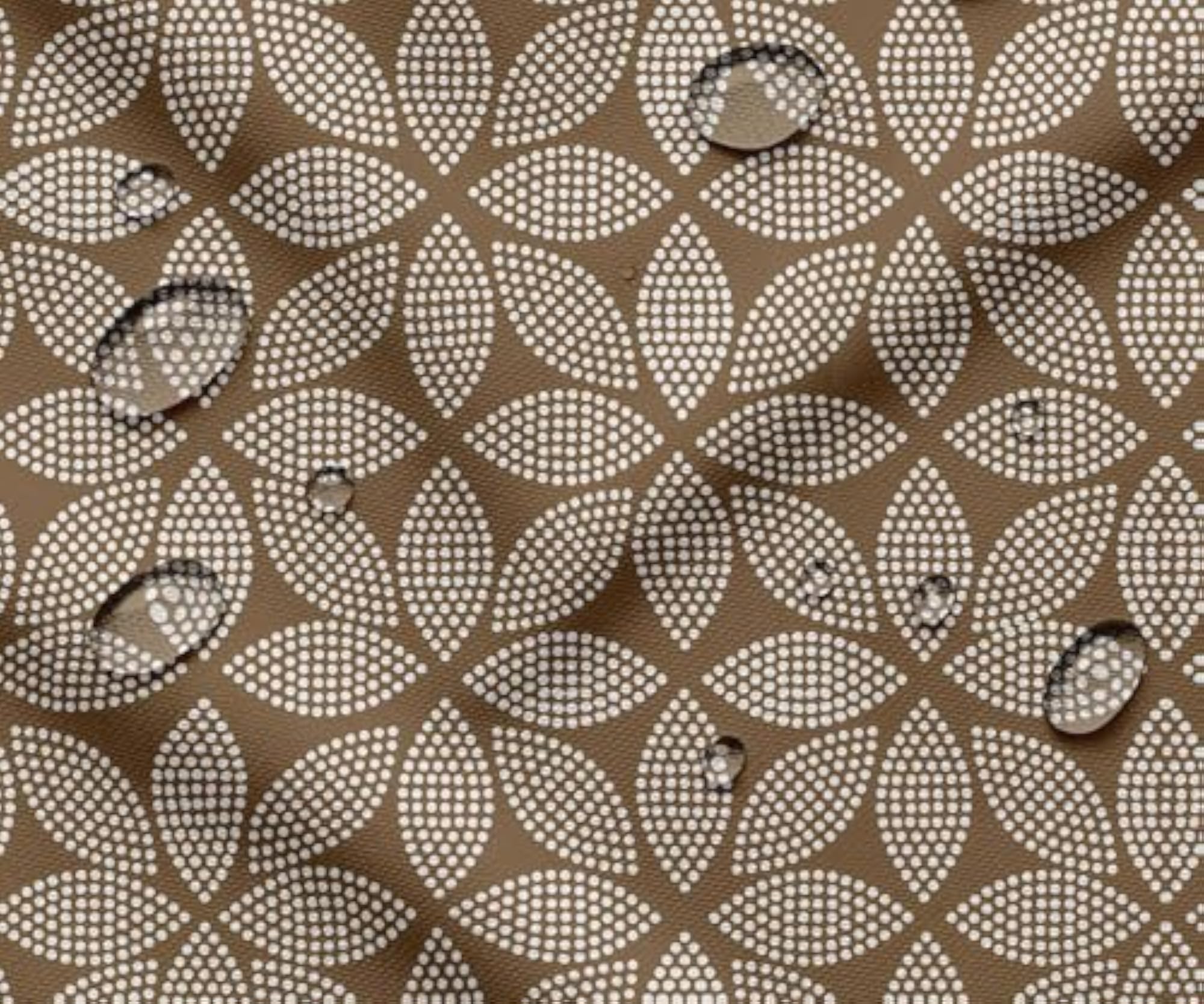 Geometric Print Waterproof Fabric, Outdoor Material by 10 Meter