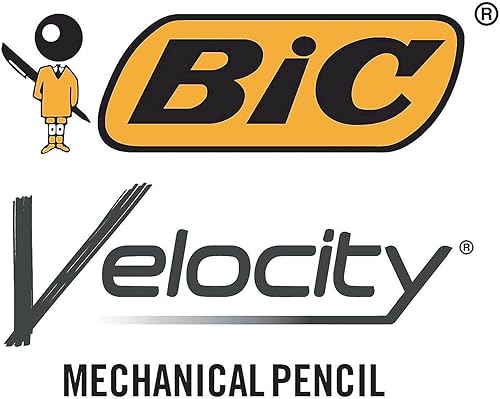 Miniatura 3 de BIC MV711BK Velocity - Lápiz mecánico original, 0.028 in, azul