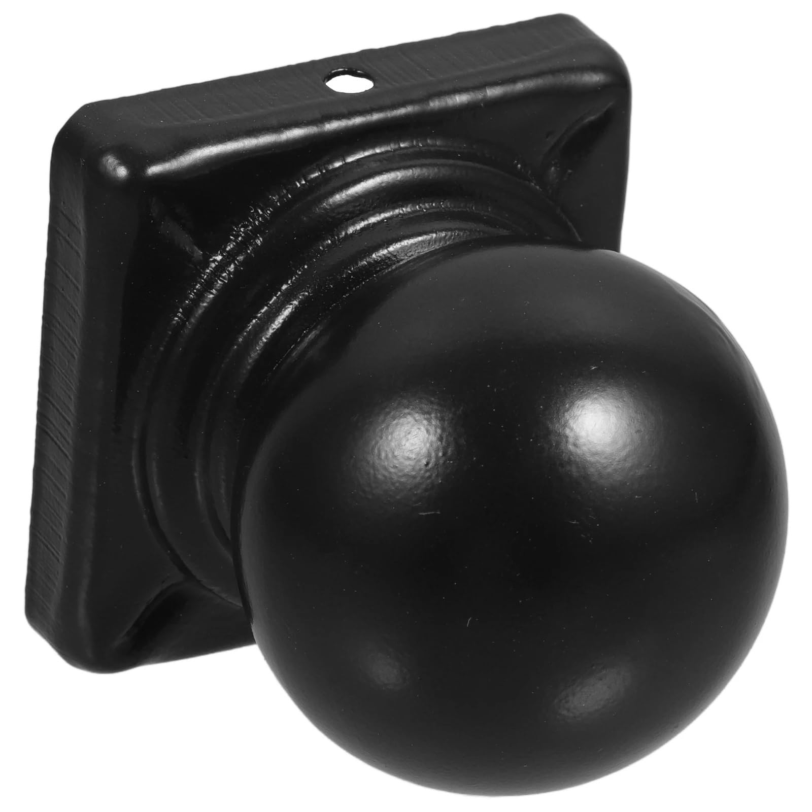 Mwahju One Color 4 Pcs Iron Fence Post Caps Pressed For Fences