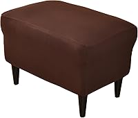 Vista 22 de CRFATOP Funda impresa para silla otomana grande, fundas elásticas para silla otomana rectangular, funda para taburete de almacenamiento, funda