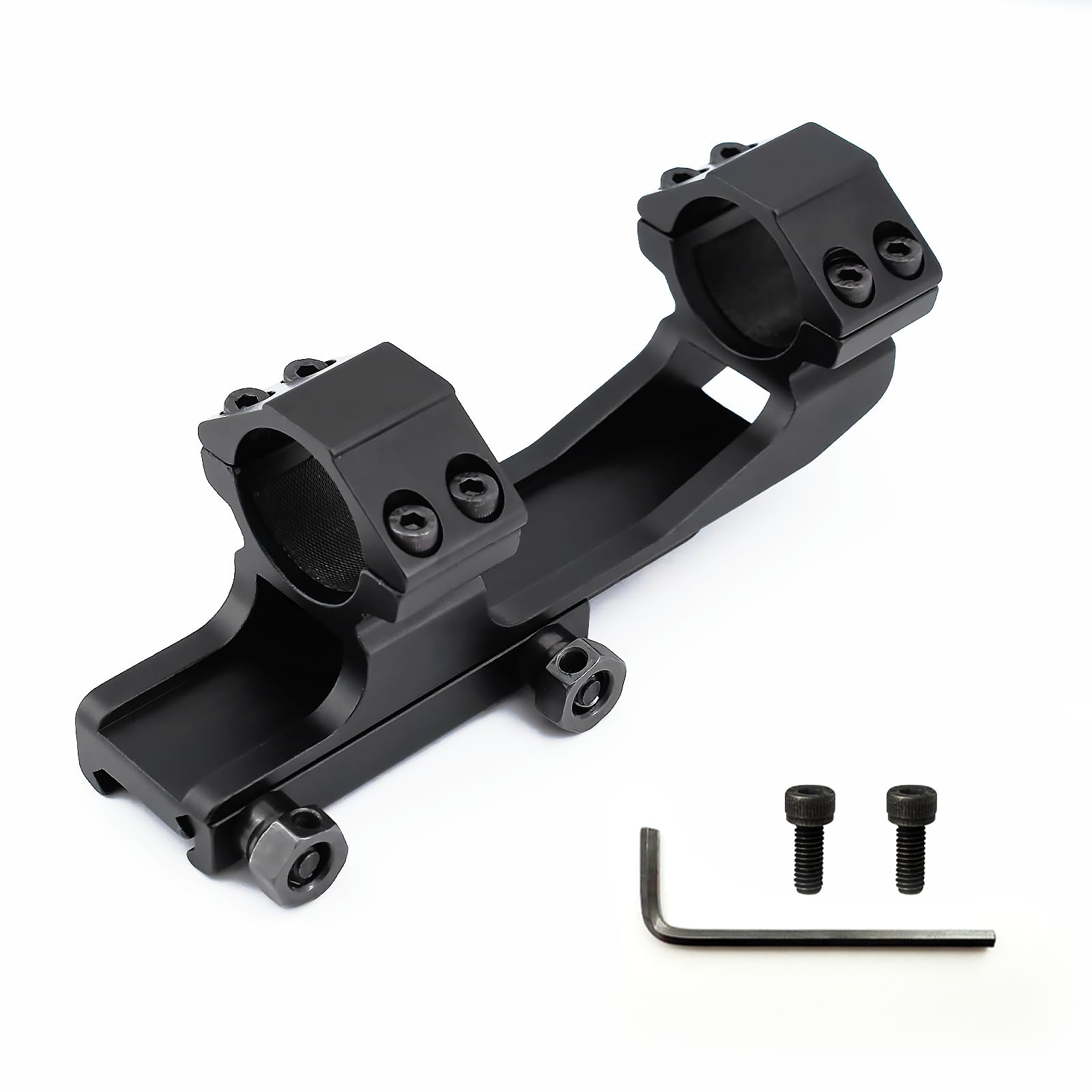 KKIKK 1 inch Scope Mount, Cantilever Scope Mounts for Picatinny Rail, 7075 Aviation Aluminum Sporting Optics