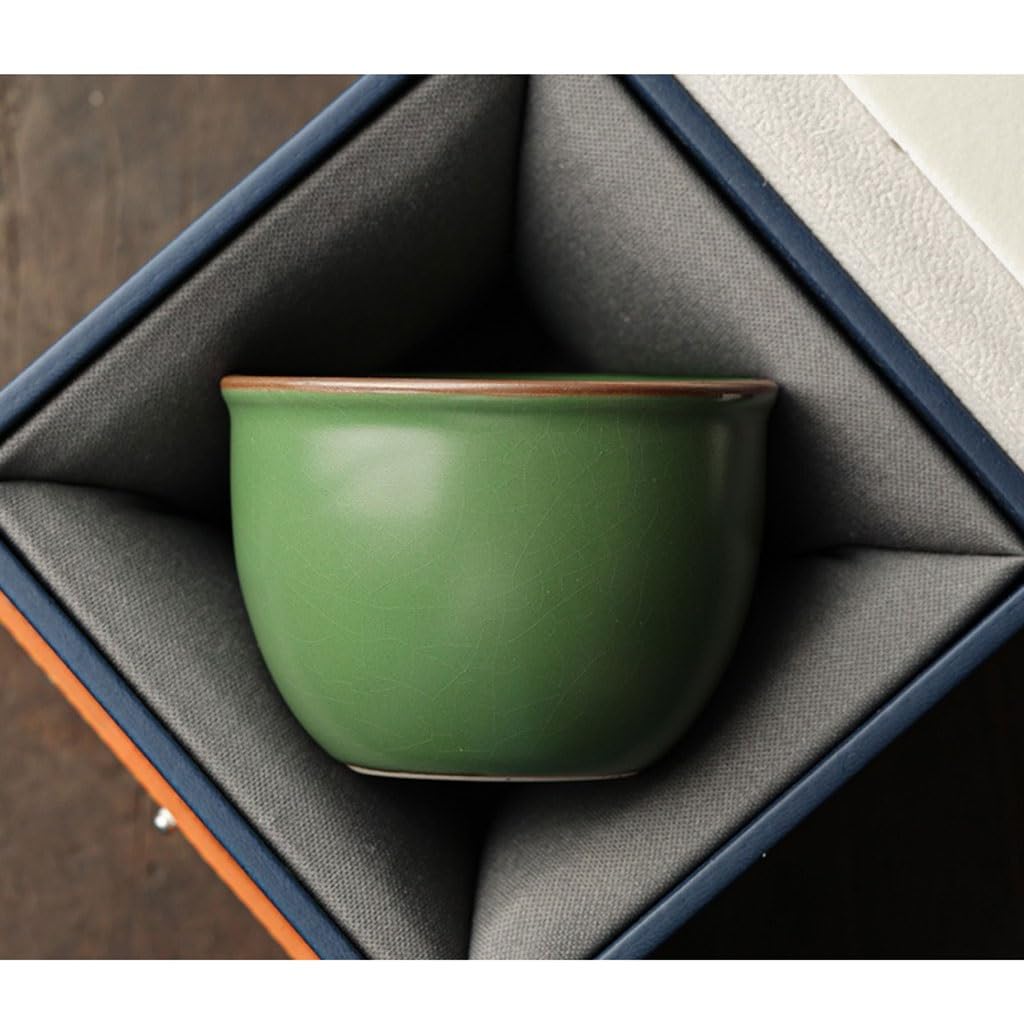 Tazas de té Pequeñas Taza de té cerámica, taza anfitrión, jarra, juego Kung Fu, cocina, fiesta, exquisito tazón Personal, individual for beber en casa Taza de té de Kungfu