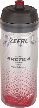 Zefal Unisexs Arctica 55 Insulated Water Bottle, Red, 550ml