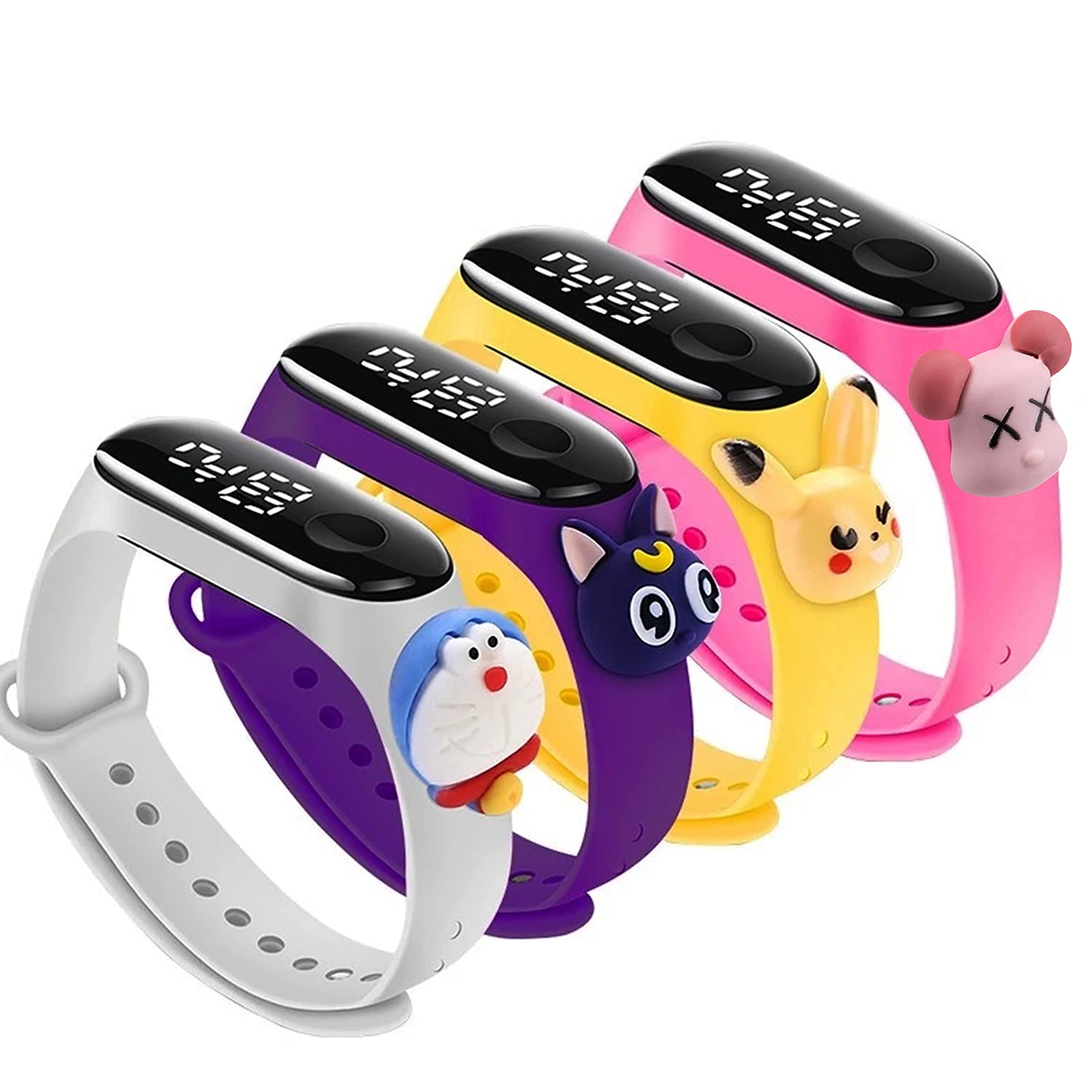 Time Up Digital LED Dial Multi-Quantity 3D Design Gift Watches for Boys & Girls -(Below 10 Years) (B09B2FN593) Amazon Price History, Amazon Price Tracker