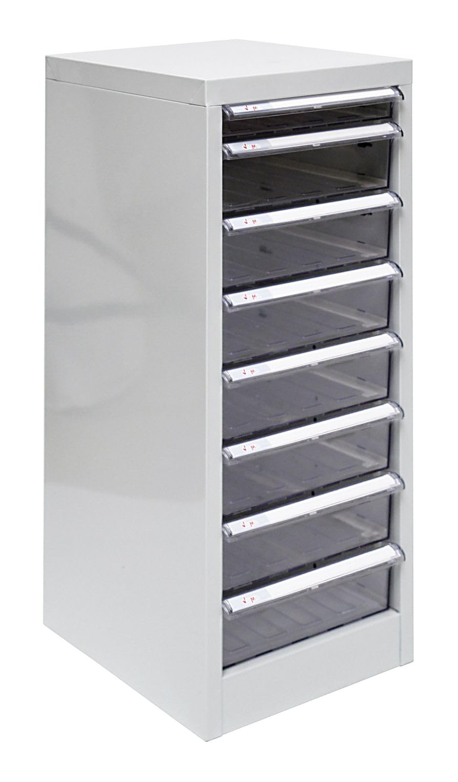 ADB/boîte de rangement à tiroirs en métal avec 8 tiroirs gris clair