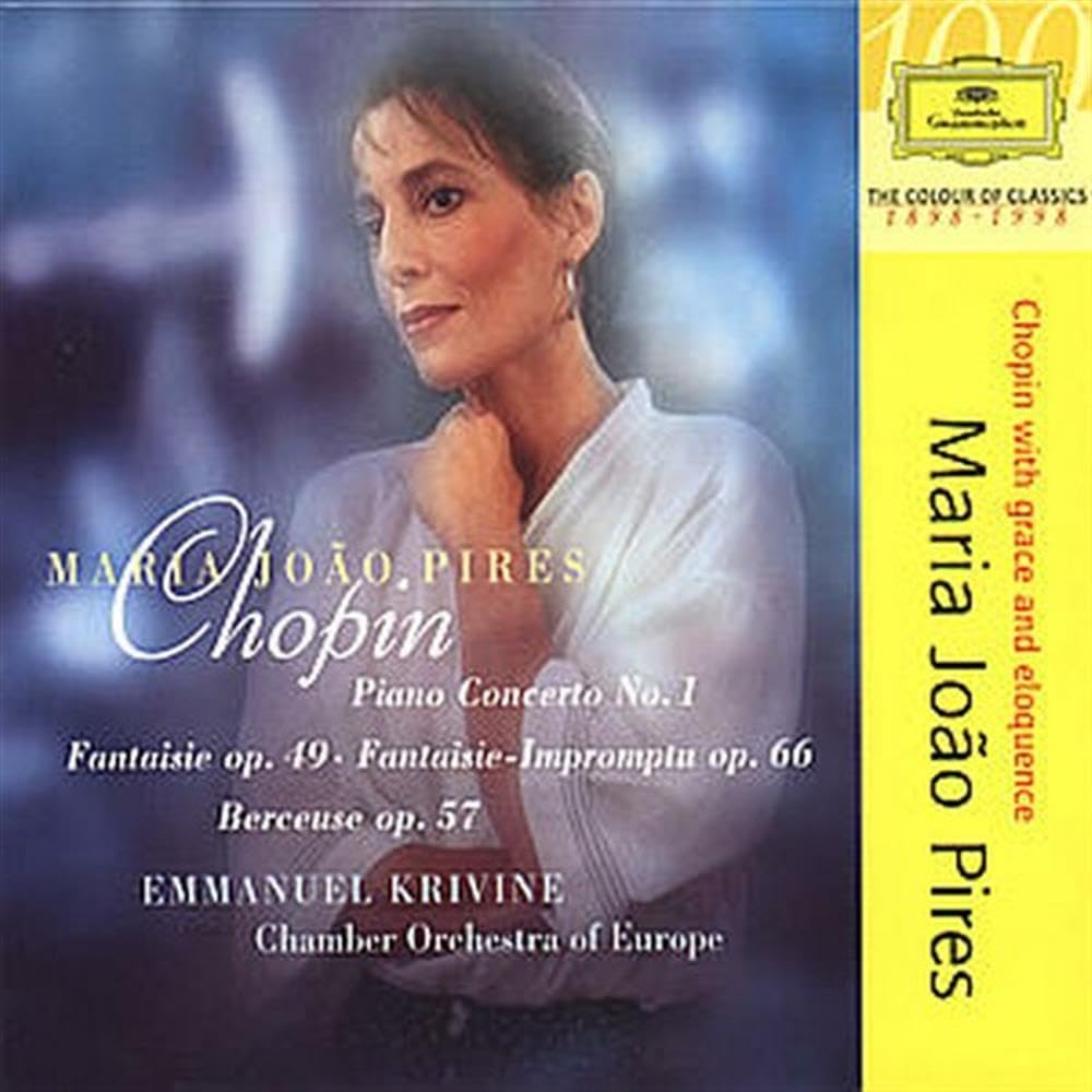 Piano Concerto 1 [Audio CD] Maria Joao Pires; Maria Jo o Pires; Maria João Pires; Frédéric Chopin; Emmanuel Krivine and Chamber Orchestra of Europe