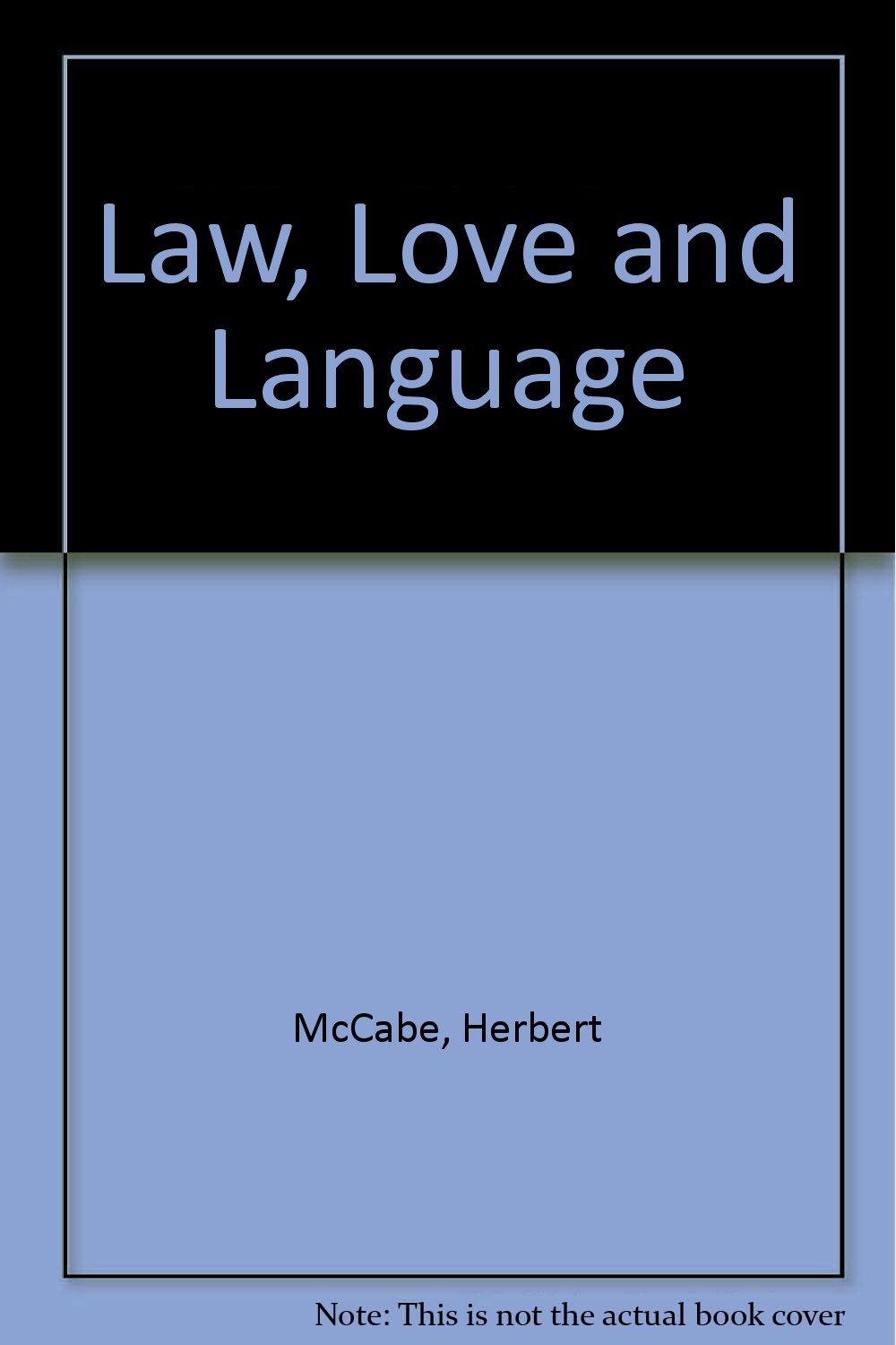 Buy Law, Love and Language — BookShops.in