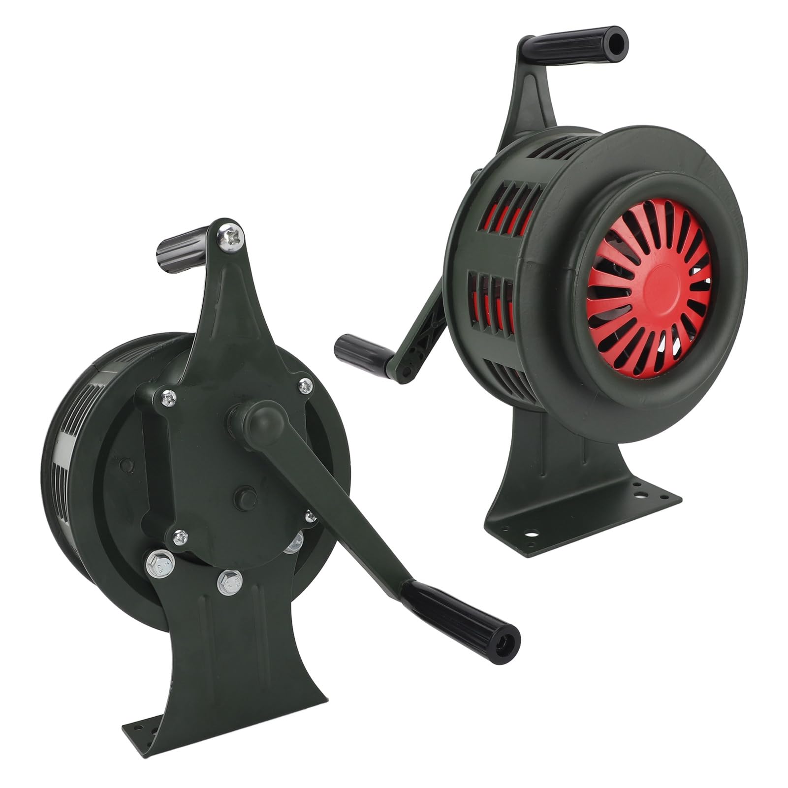 Sirena a Manovella, Allarme Manuale 125dB con Volume Regolabile,