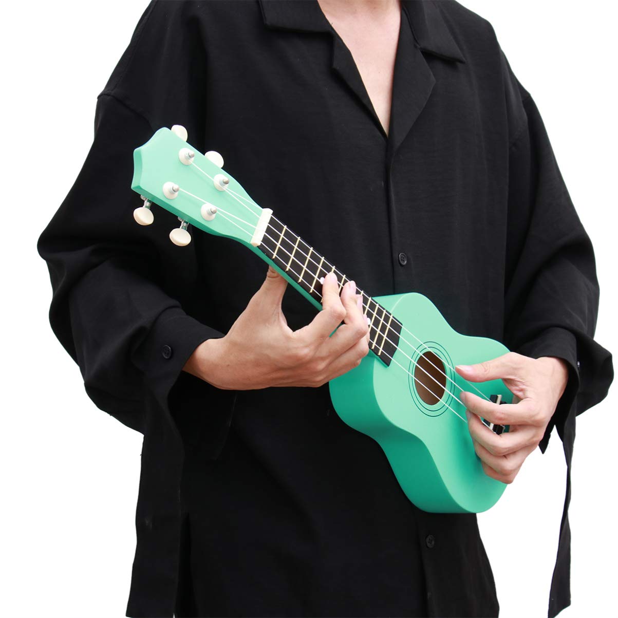 Ukulélé Ananas Pour Enfants - 4 Cordes - Instrument De Musique Éducatif - Taille 36,5 Cm - En Plastique - Jouet Musical