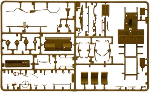 Miniatura 3 de Italeri 6542S 1/35 Land Rover 109 Guardia Civil, Verde, Naranja, Plata, Color blanco
