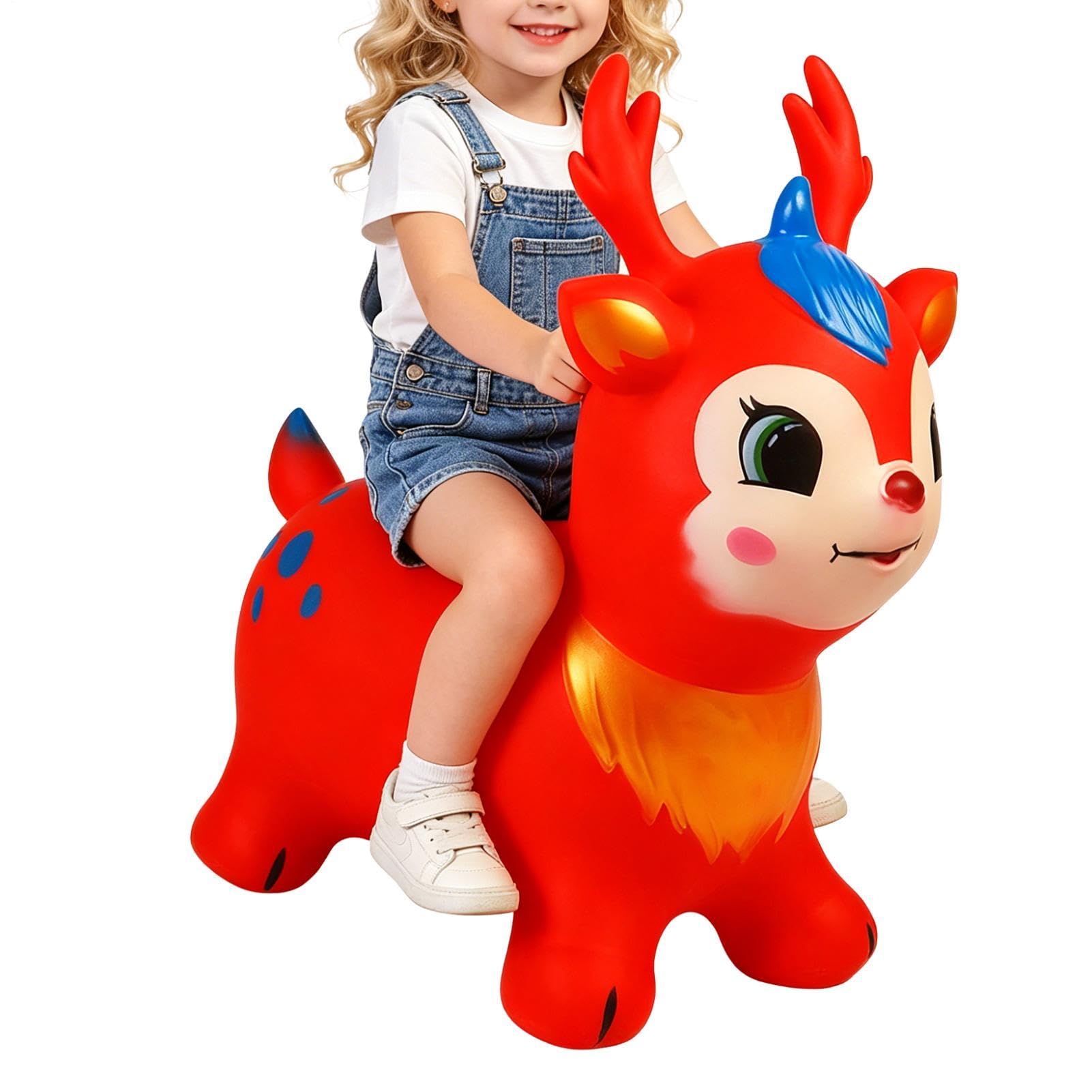 Animal Saltarín Caballo Saltador de Goma para Niños