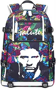 Soccer Player 7 Luminous Multifunction Backpack Travel Football Fans Bag For Men Women (Style 4